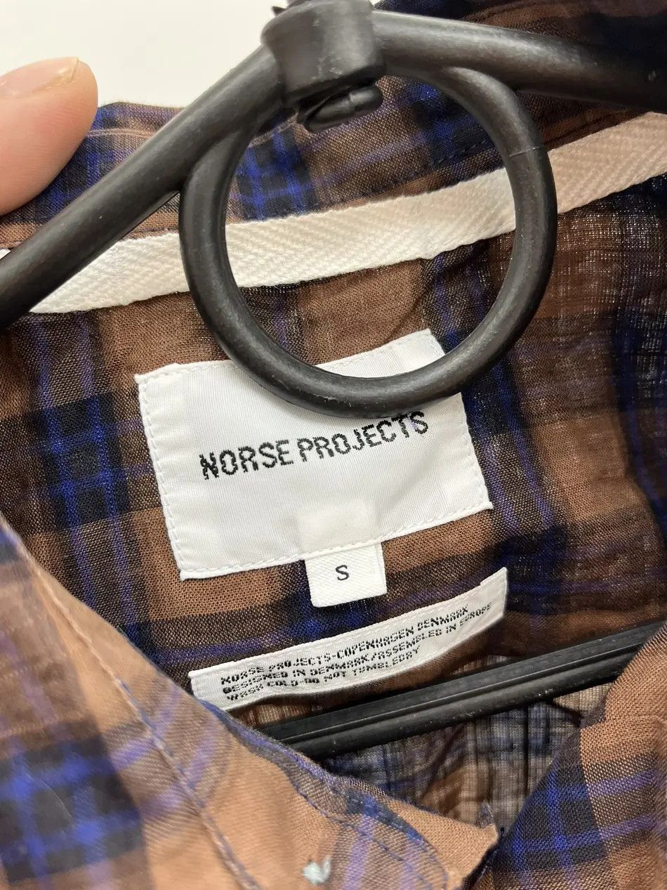 Norse Projects Norse Projects Hans Summer Check Flannel Shirt Size US S / EU 44-46 / 1 - 2 Thumbnail