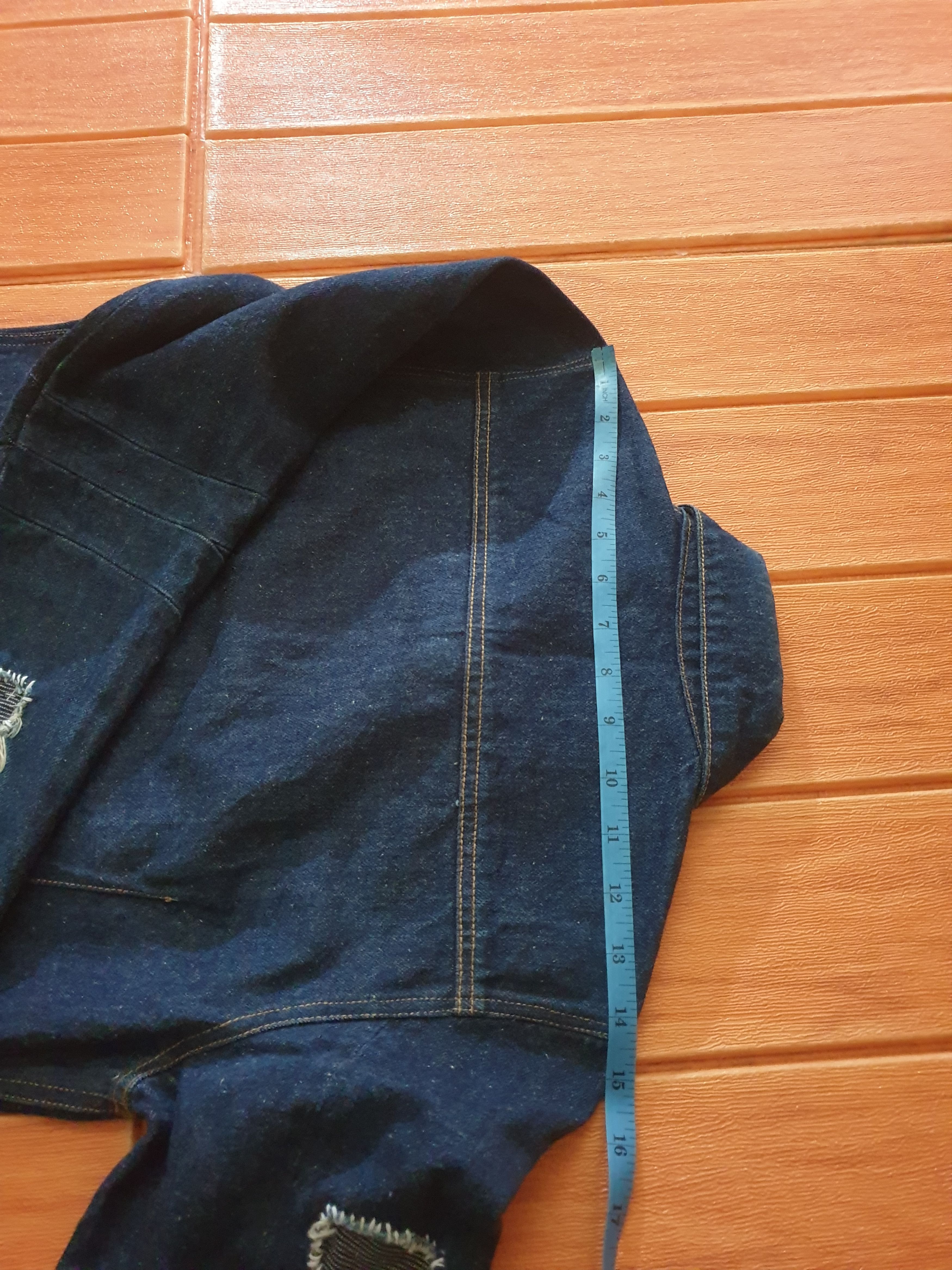 Issey Miyake 💥Tsumori Chisato custom shashiko boro denim jacket Size S / US 4 / IT 40 - 9 Thumbnail