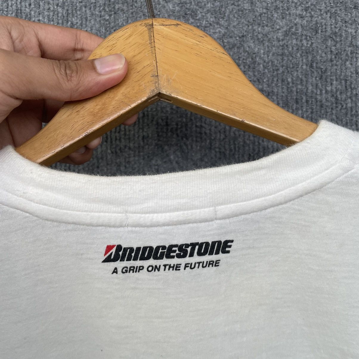 Formula 1 × Vintage 1990s Bridgestone Potenza Racing Formula 1 Sponsor Tee Size US L / EU 52-54 / 3 - 4 Thumbnail