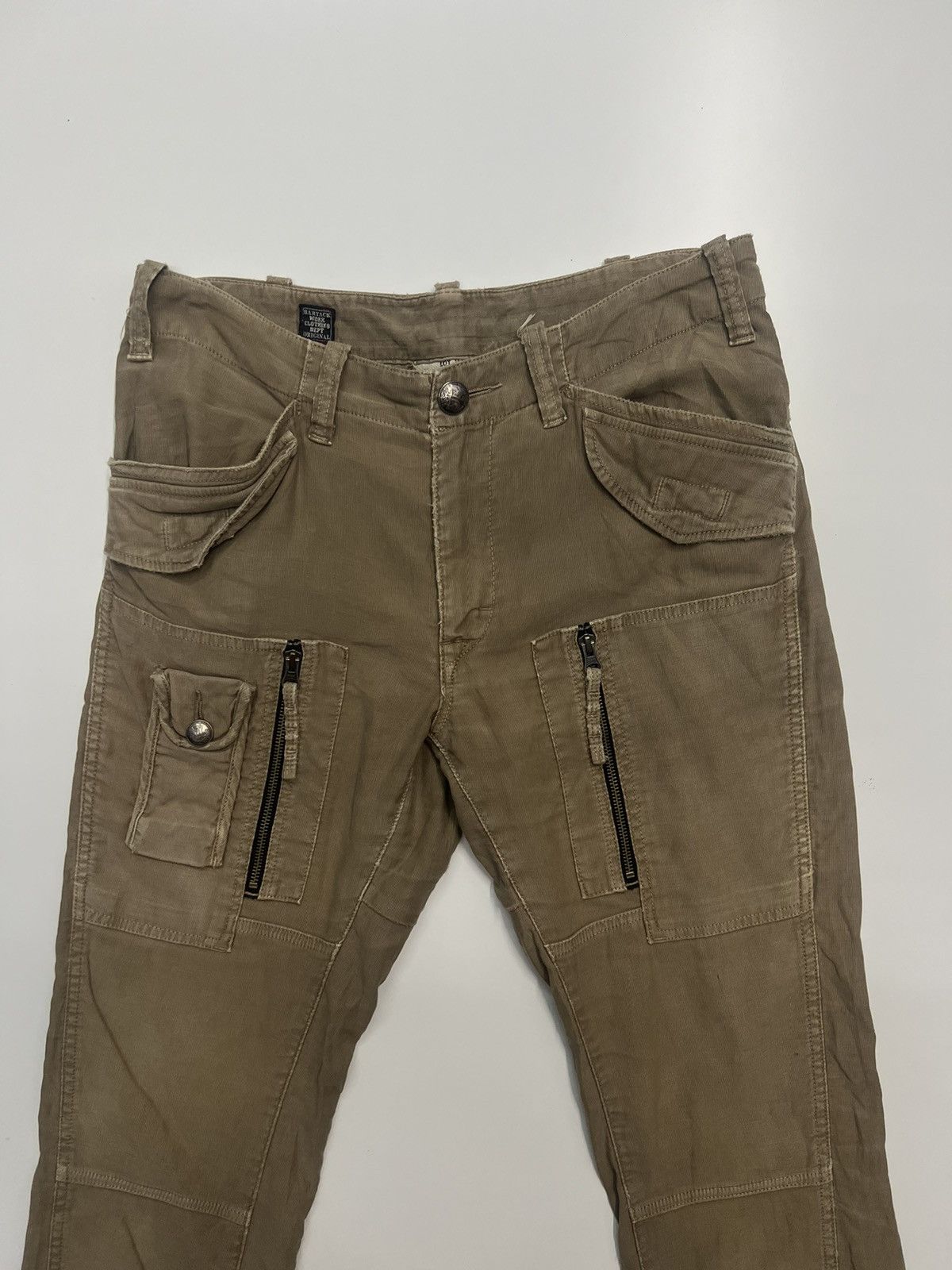 Japanese Brand Bartack Work Clothing Cargo Pants Size 32" Size US 32 / EU 48 - 4 Thumbnail