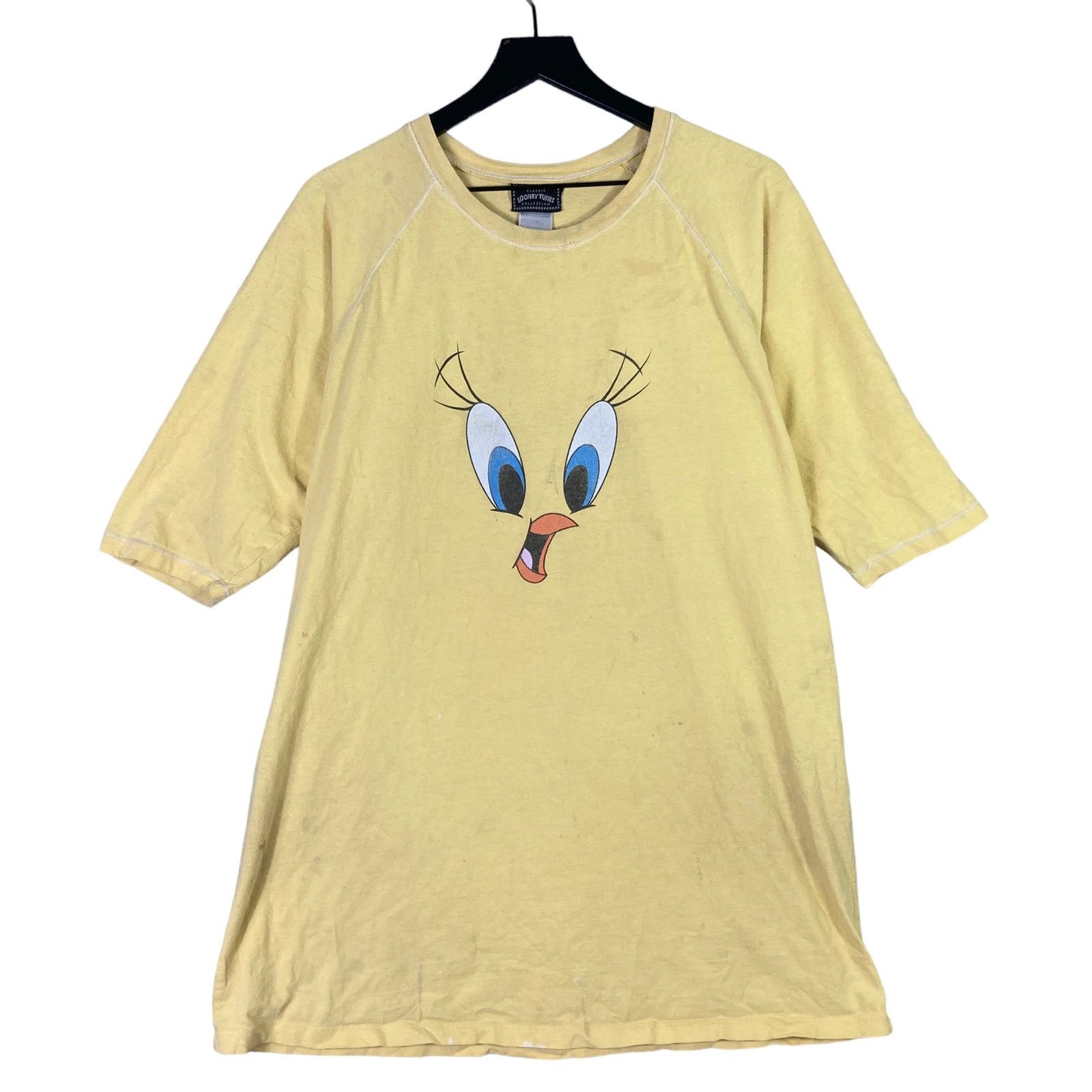 Other Vintage Looney Tunes Tweety Bird Graphic T-Shirt Yellow Size ONE SIZE - 1 Thumbnail