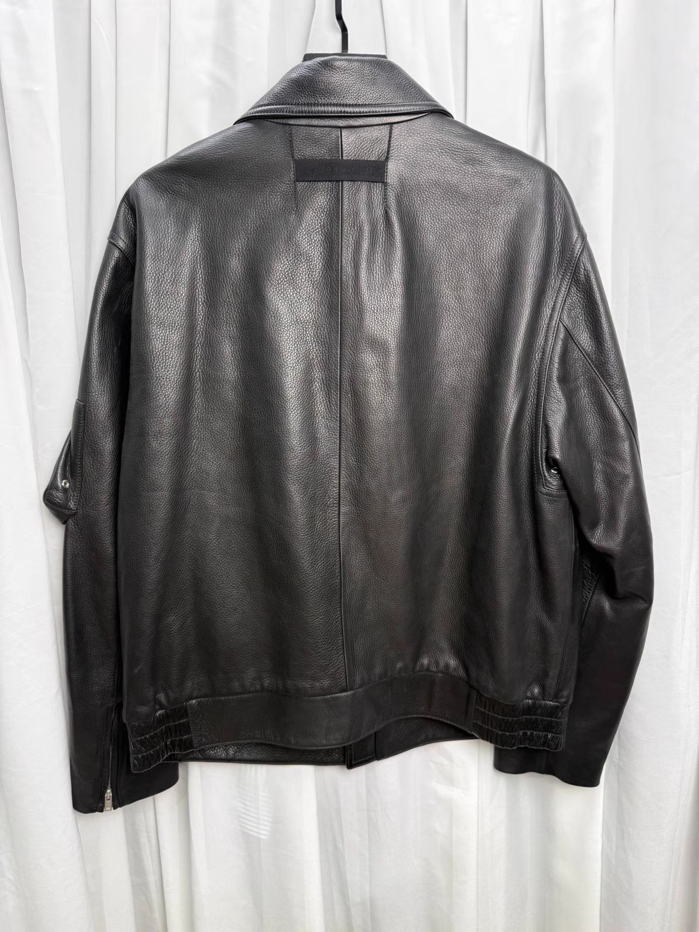 Alyx Alyx 20AW Four-Pocket Police Leather Jacket K20 Size US L / EU 52-54 / 3 - 8 Thumbnail