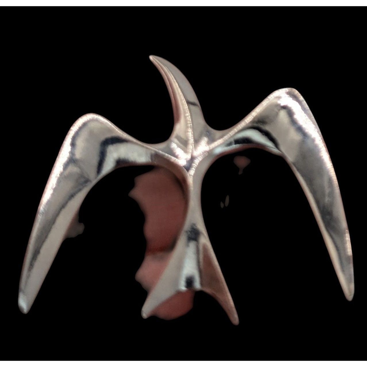 Other Abstract Bird Brooch Sarah Coventry Vintage Silver Tone Size ONE SIZE - 2 Thumbnail