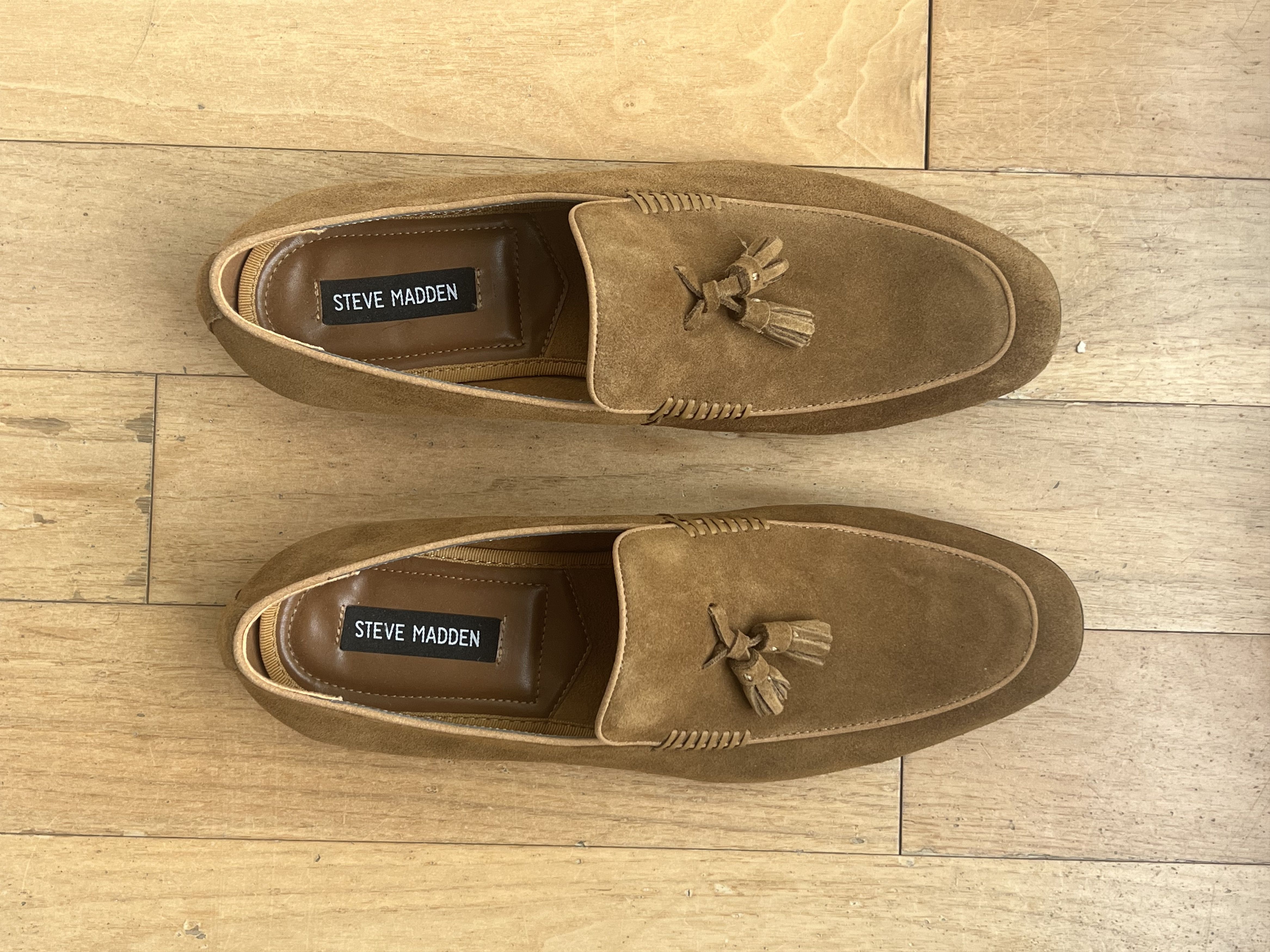 Steve Madden Steve Madden Tan Suede Loafers - 11 Size US 11 / EU 44 - 1 Thumbnail