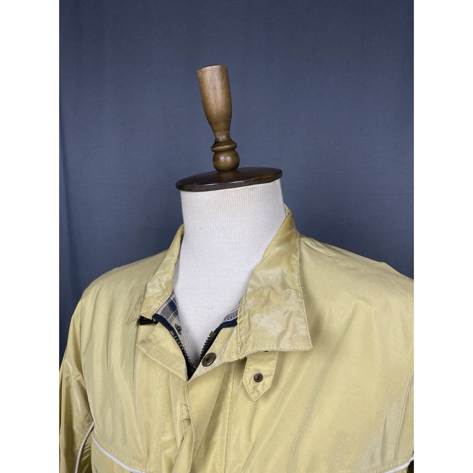 Belstaff Belstaff Touermaster VTG Men's Beige Nylon Belted Motorcycle Size US M / EU 48-50 / 2 - 5 Thumbnail
