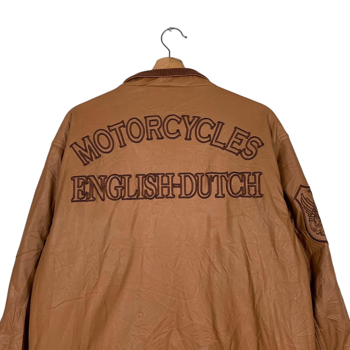 Japanese Brand Norton Motorcycle Riding Synthetic Leather Jacket Size US XXL / EU 58 / 5 - 8 Thumbnail