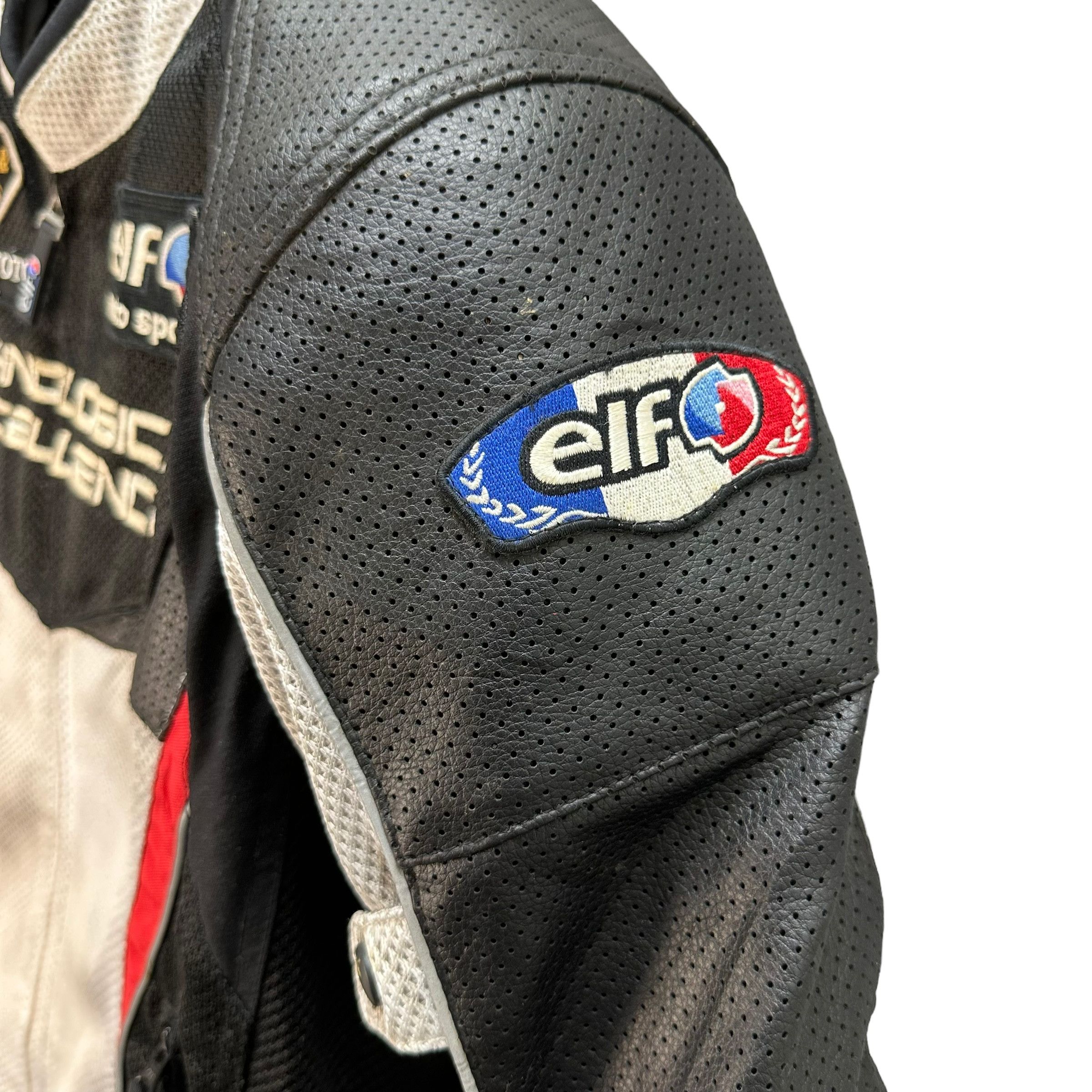 Japanese Brand ELF Moto Sports Biker Jacket #0017 Size US L / EU 52-54 / 3 - 8 Thumbnail