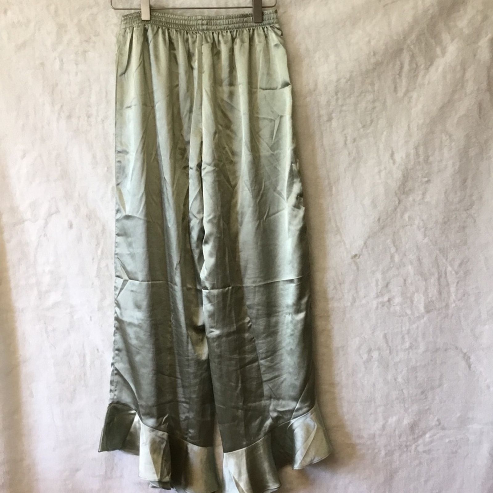 Other AW Bridal Sage Green 3-Piece Pajamas Set Size ONE SIZE - 11 Thumbnail