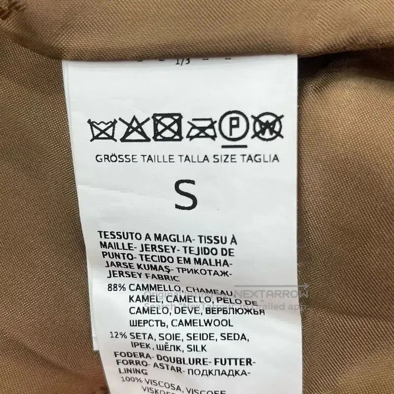 Max Mara MaxMara Brown Cotton Blend Women’s Coat . Size S / US 4 / IT 40 - 5 Thumbnail