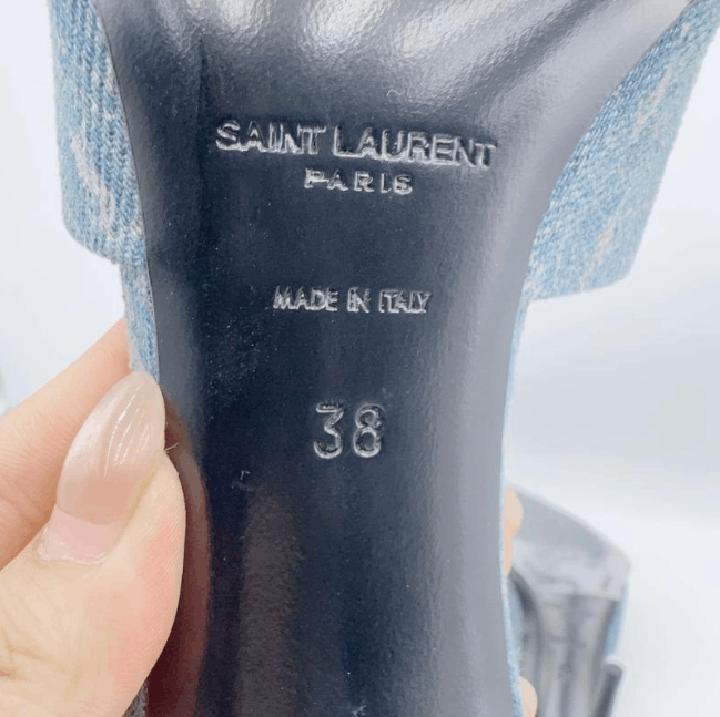 Saint Laurent Paris YSL Stiletto Heels Size US 8 / IT 38 - 7 Thumbnail