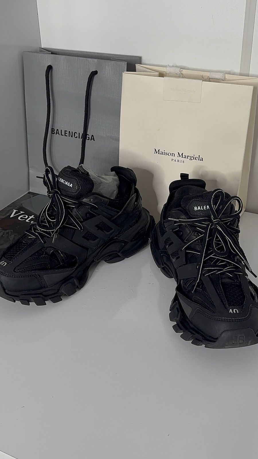 Balenciaga ✅ Balenciaga Track 1 Classic Black 40 low Size US 7.5 / EU 40-41 - 5 Thumbnail