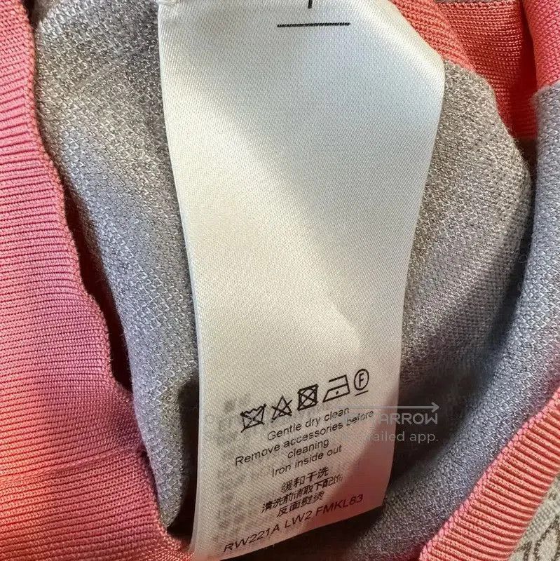 Louis Vuitton Louis Vuitton XXS Grey Wool Women's Sweater . Size XXS / US 00 / IT 34 - 5 Thumbnail