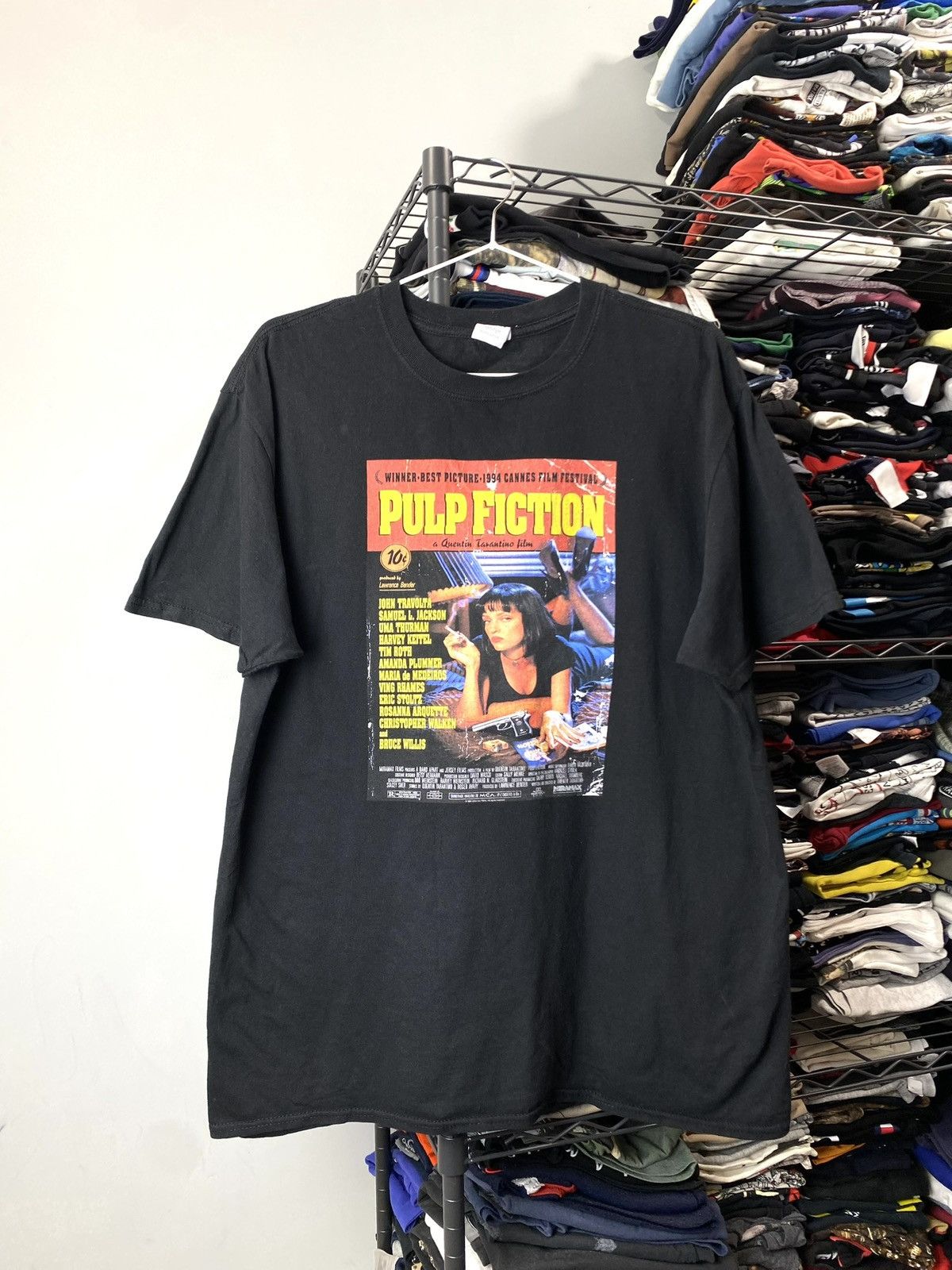 Vintage Y2K Vintage Style Pulp Fiction Movie T Shirt Size US L / EU 52-54 / 3 - 1 Thumbnail