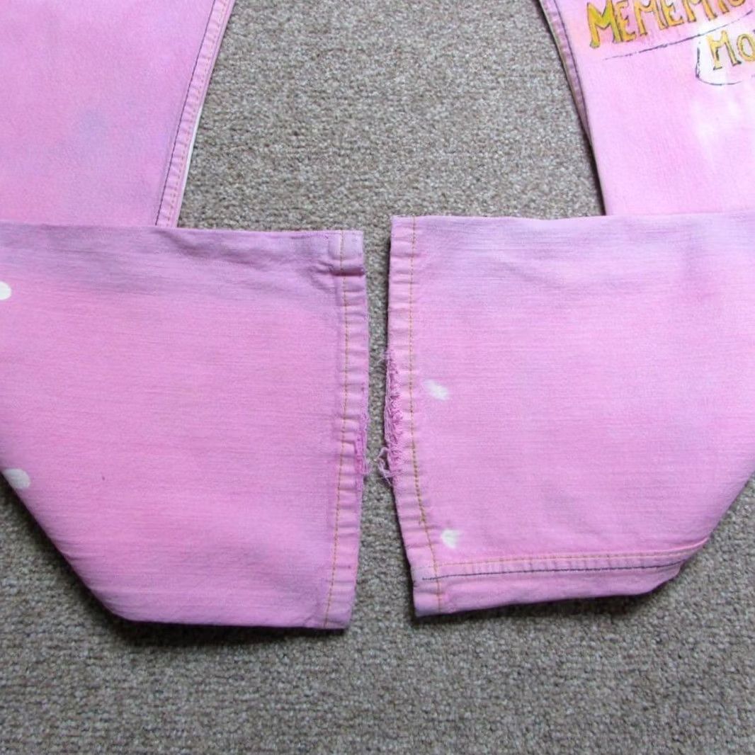 Vintage WOMENS UP-CYCLED REGULAR FIT BOOTCUT LEG STRETCH JEANS W28 / L34 Size 32" / US 10 / IT 46 - 7 Thumbnail