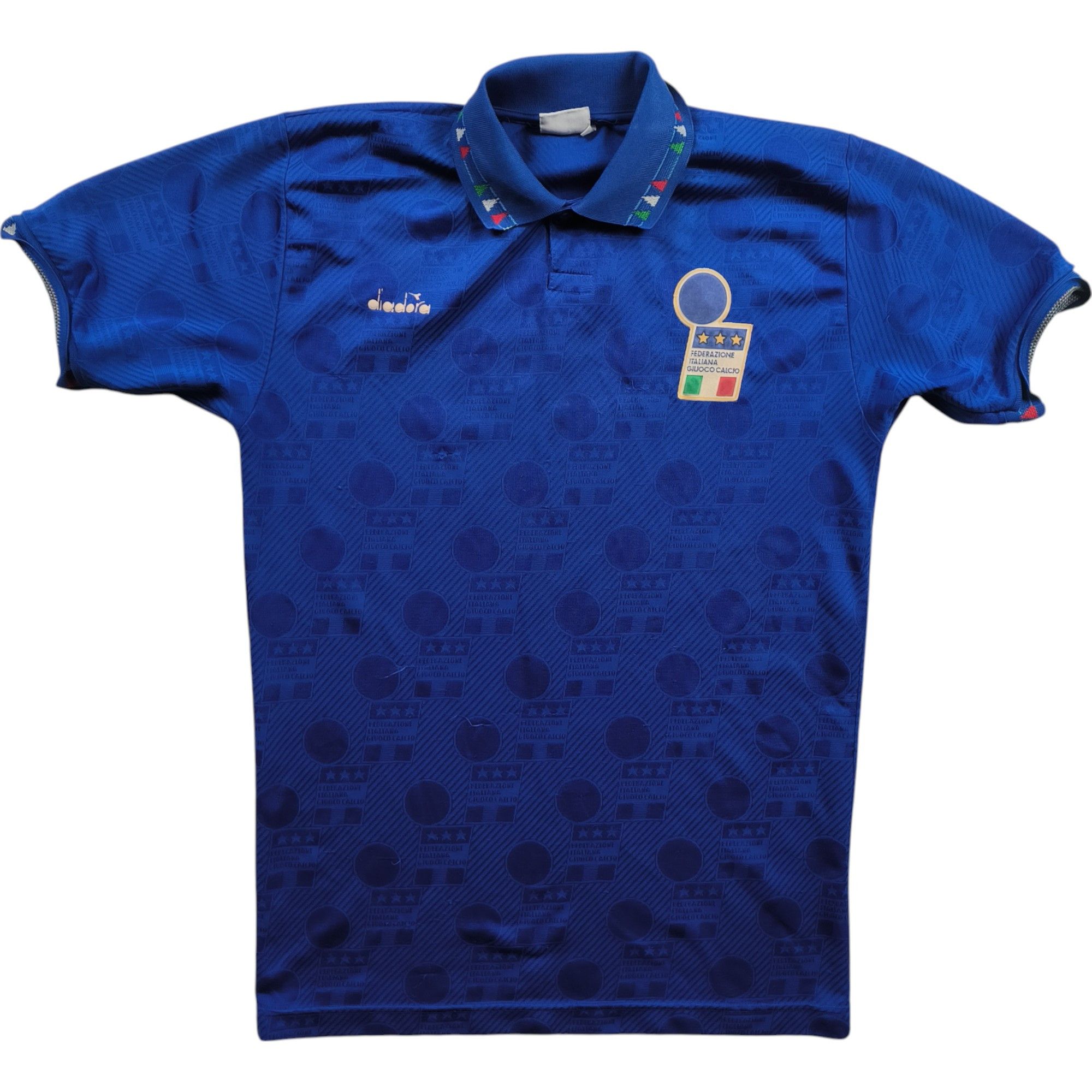 Diadora Italy 1992-94 Diadora home football jersey shirt size L Size US L / EU 52-54 / 3 - 1 Thumbnail