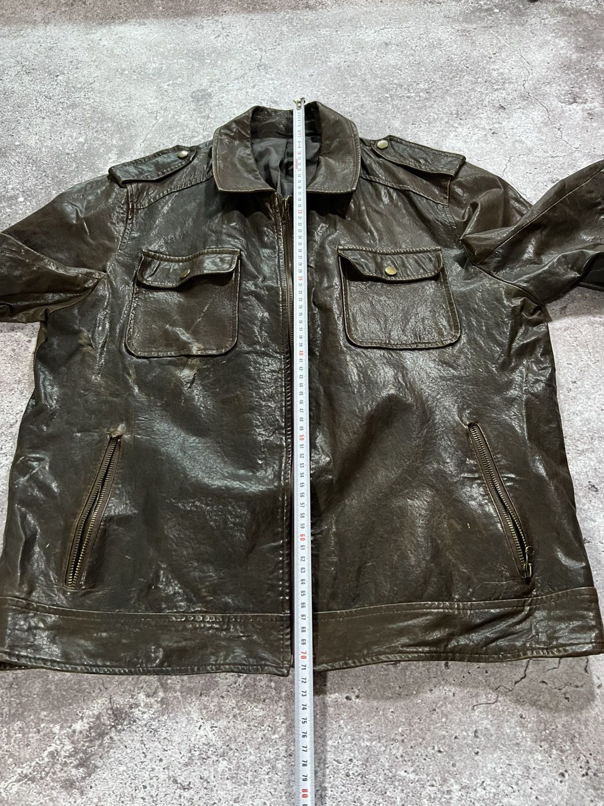 Japanese Brand Vintage Japanese Archival Leather Jacket Opium Style Y2k Size US M / EU 48-50 / 2 - 10 Thumbnail