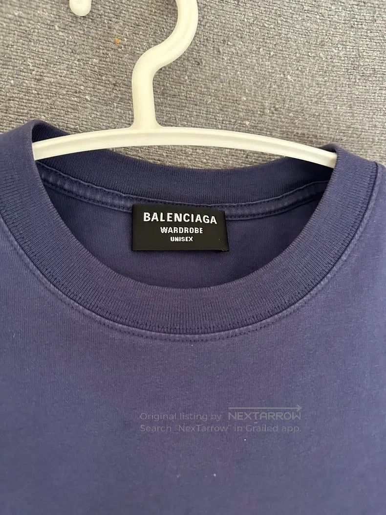 Balenciaga Balenciaga Purple short-sleeve T-shirt, XXS size. Free let Size US XXS / EU 40 - 2 Thumbnail
