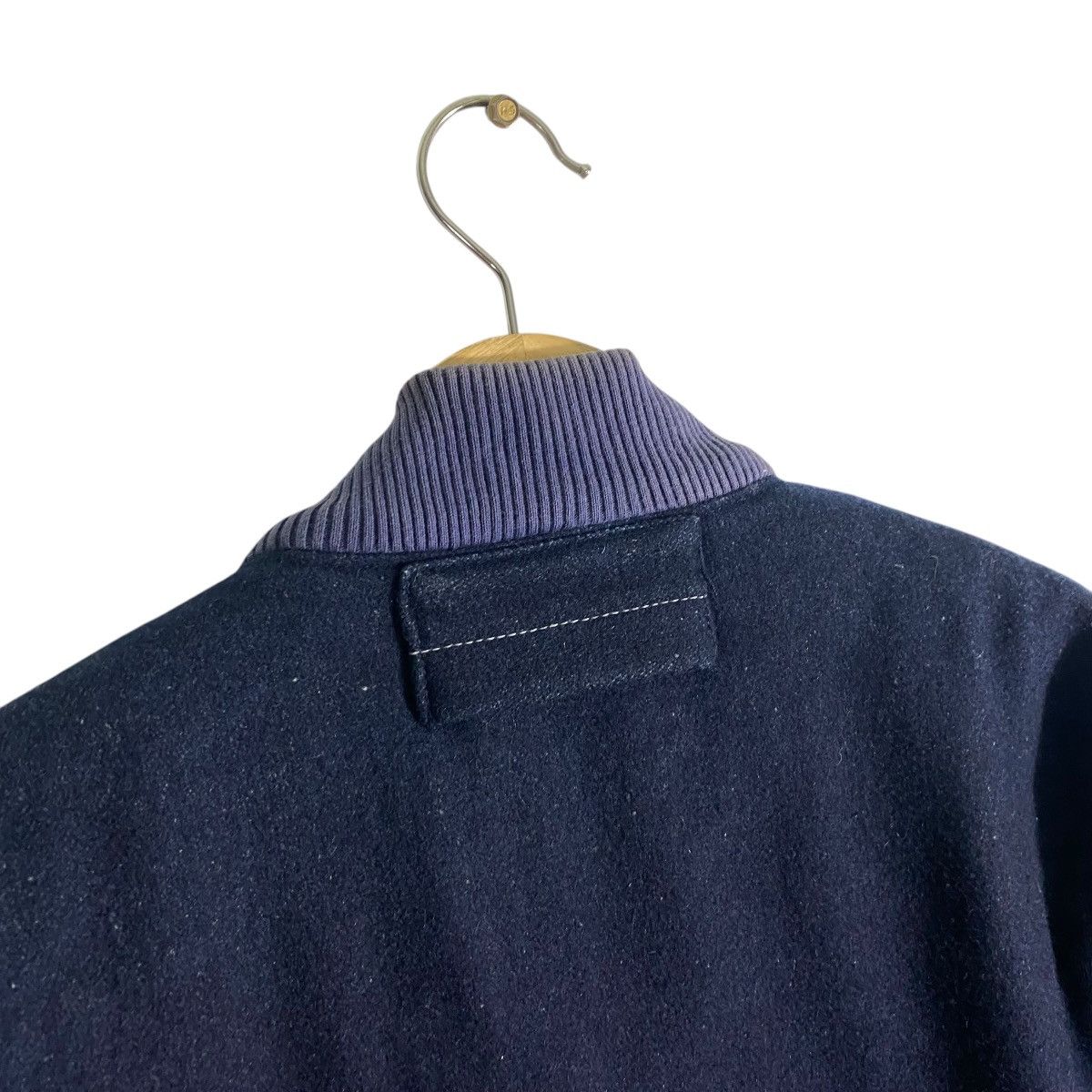 Blue Blue Japan × Indigo × Japan Blue Vintage Blue Blue H.Ranch Market Indigo MA-1 Wool Zipper Size US M / EU 48-50 / 2 - 12 Thumbnail