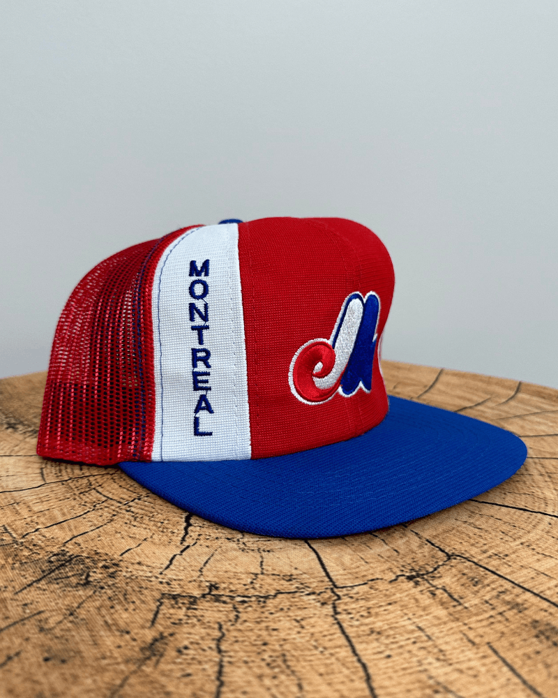 Vintage Vintage Montreal Expos MLB Ted Fletcher Snapback Trucker Hat Size ONE SIZE - 2 Thumbnail