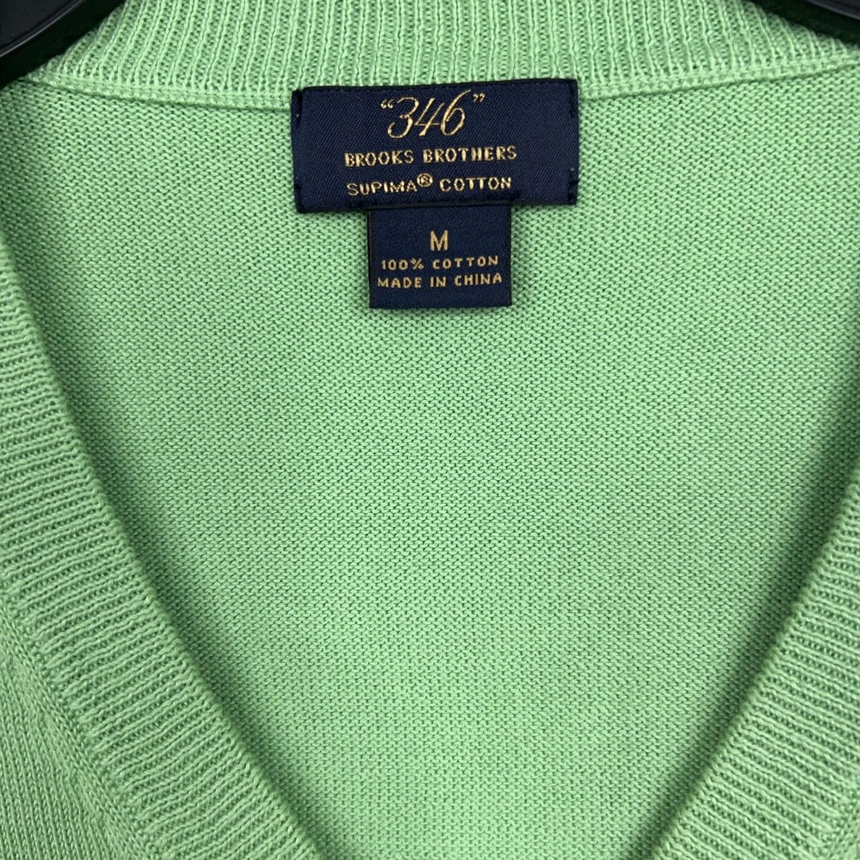 Brooks Brothers Brooks Brothers Sweater Mens M Green Vest Mint Supima Preppy Golf Dad Size US M / EU 48-50 / 2 - 4 Thumbnail