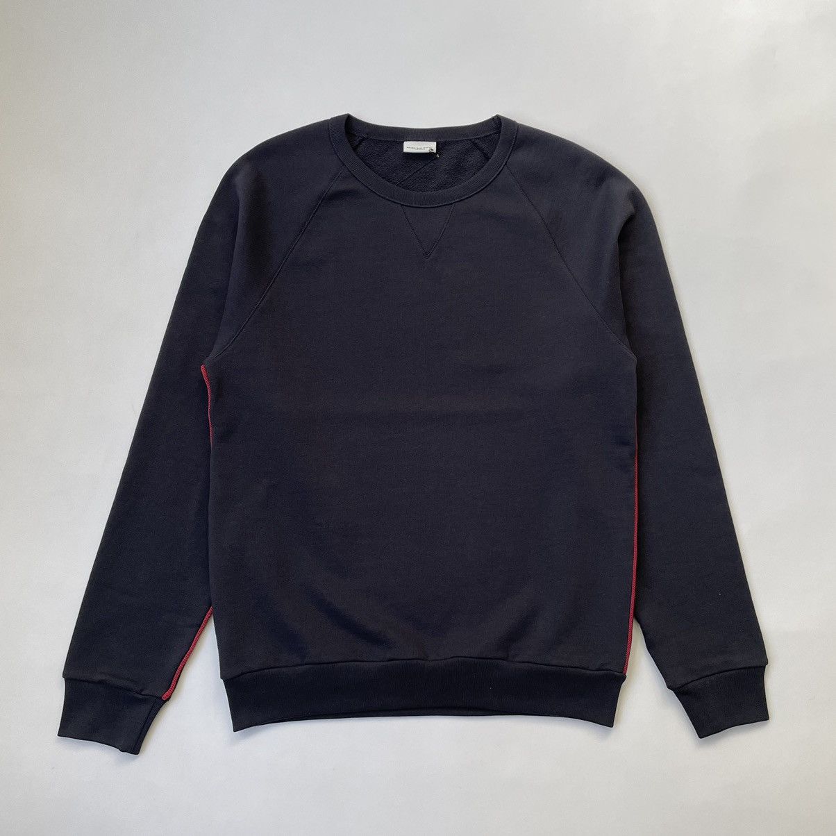 Dries Van Noten ‘Contrast Side Seams’ Black Sweatshirt Size US L / EU 52-54 / 3 - 12 Thumbnail