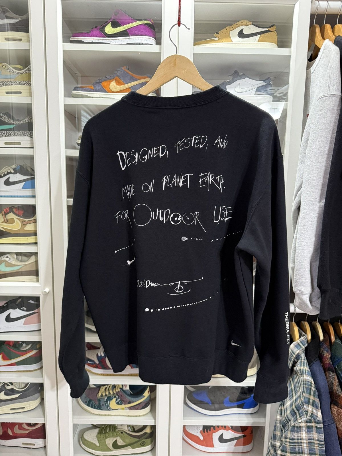 Nike ACG Nike ACG Therma-Fit Fleece Sweatshirt - Black Size US M / EU 48-50 / 2 - 3 Thumbnail