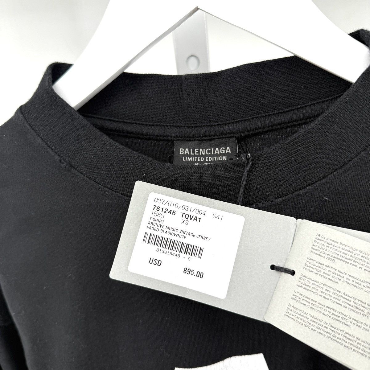 Balenciaga Music Archive Longsleeve Tshirt
