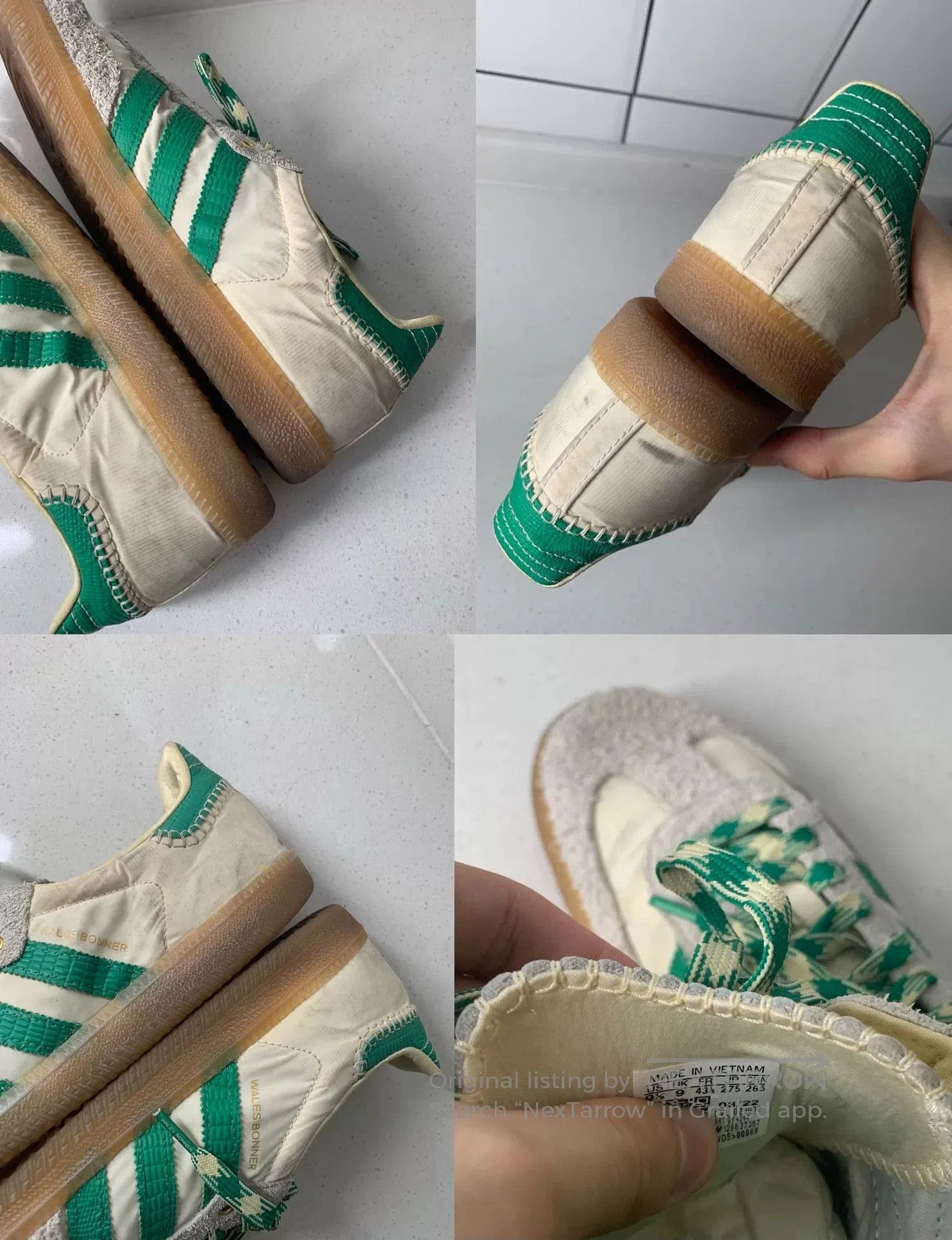 Wales Bonner Wales Bonner x adidas Samba. Size US 10.5 / EU 43-44 - 8 Thumbnail