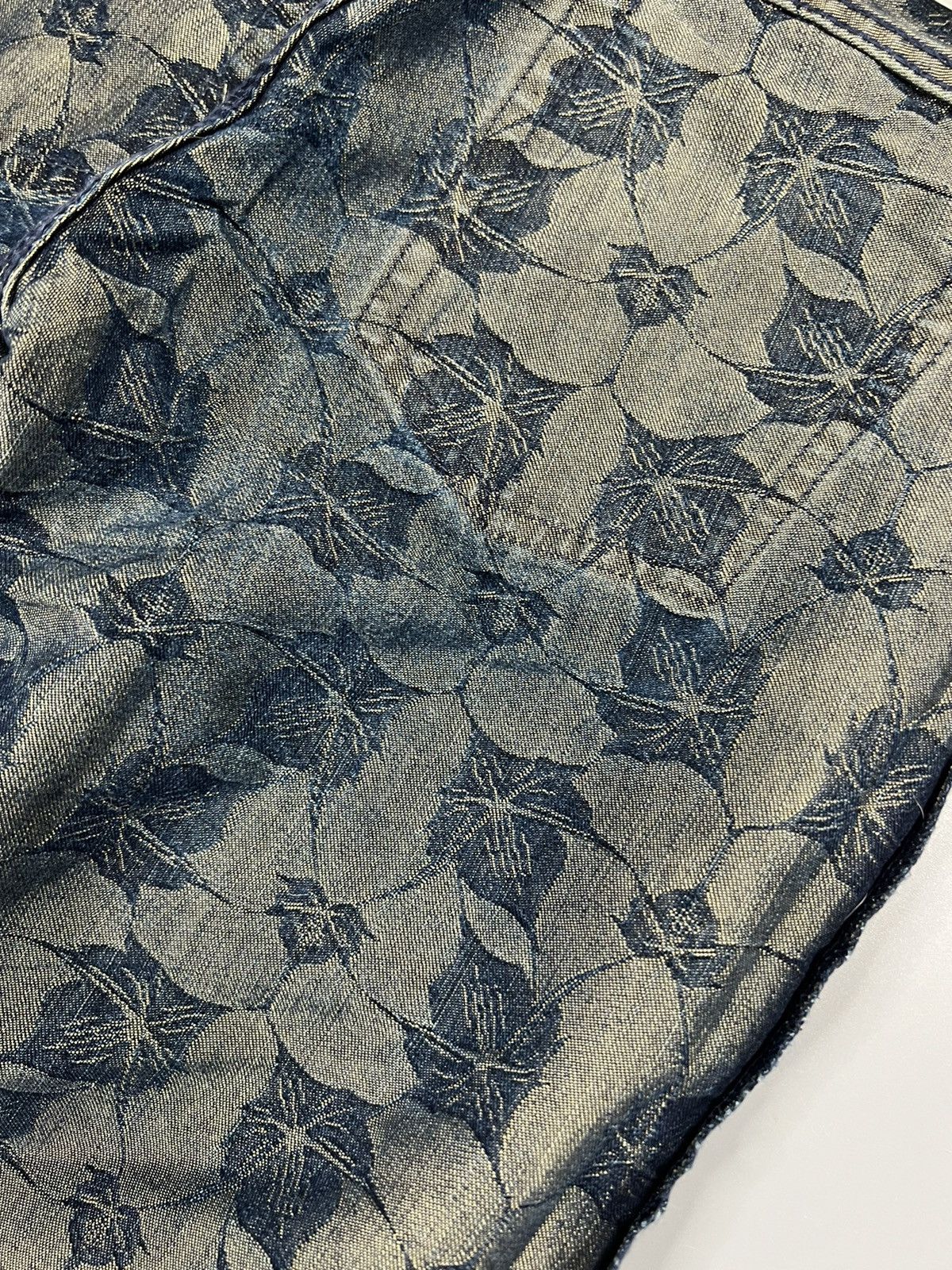Issey Miyake Issey Miyake F/W 06 Jacquard Weave Floral Jeans Size US 28 / EU 44 - 9 Thumbnail