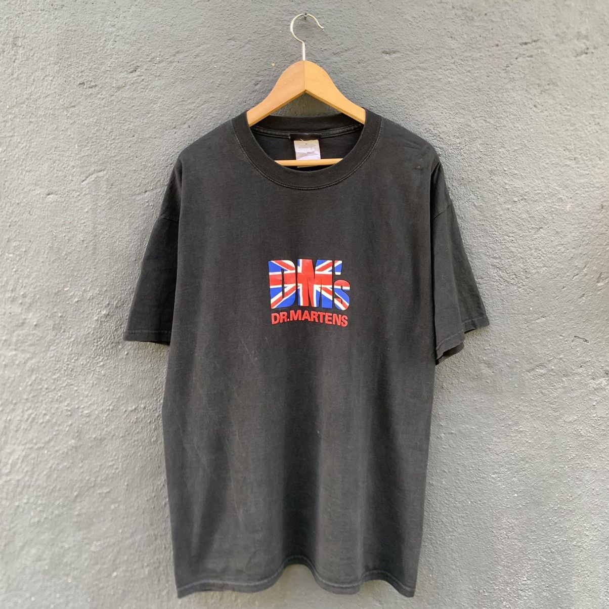 Dr. Martens 🔥Thrash🔥 Faded Rare Dr. Martens Punk Black Tee Size US XL / EU 56 / 4 - 1 Thumbnail