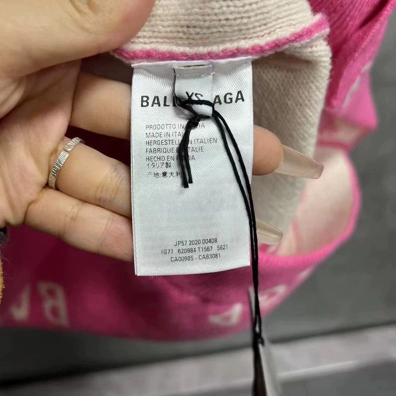 Balenciaga Balenciaga Balenciaga Pink Wool Knit Cardigan Sweater-2506 Size US XS / EU 42 / 0 - 3 Thumbnail