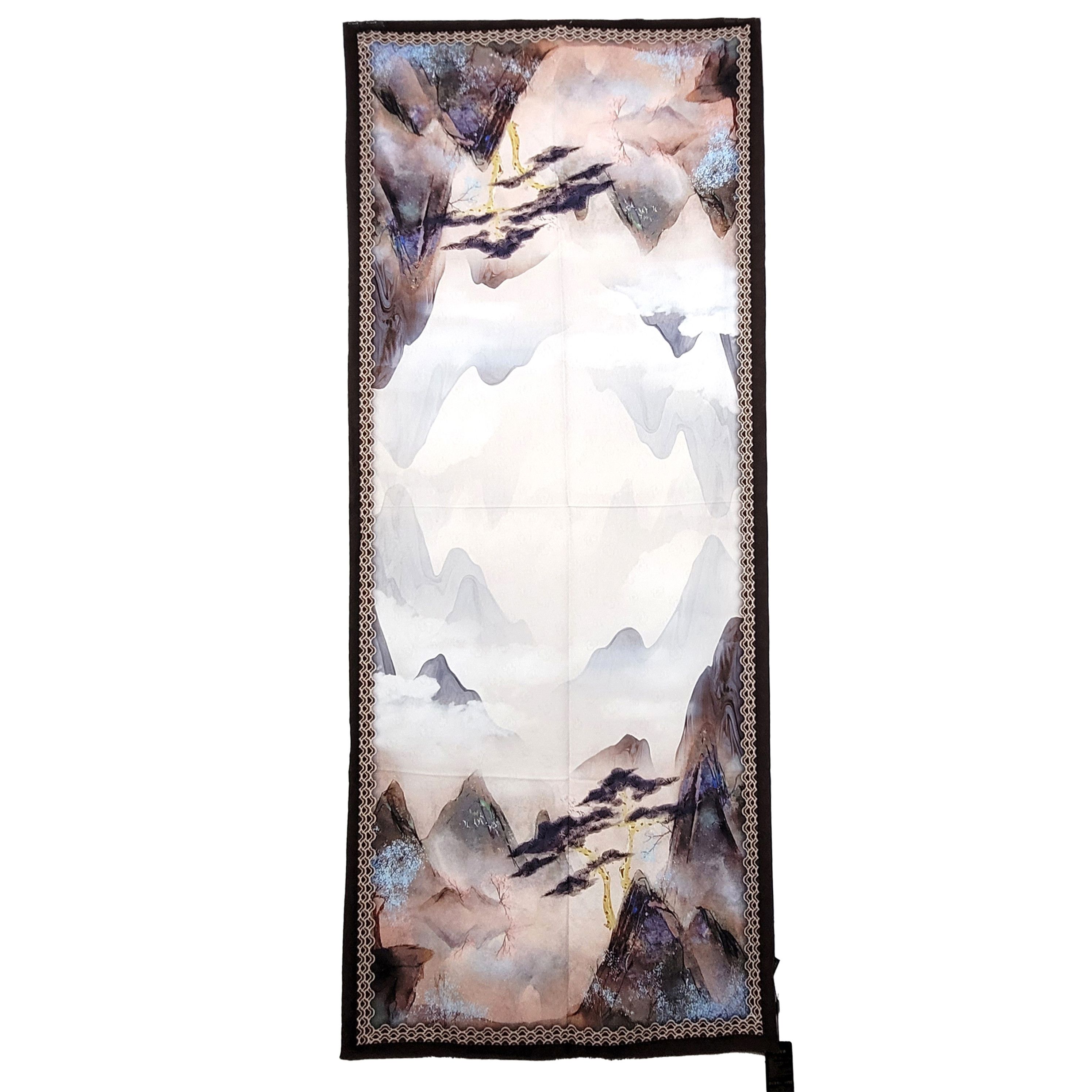 Other Double-Sided Silk Scarf 27"x70" Long Rectangle 3302 Size ONE SIZE - 1 Thumbnail