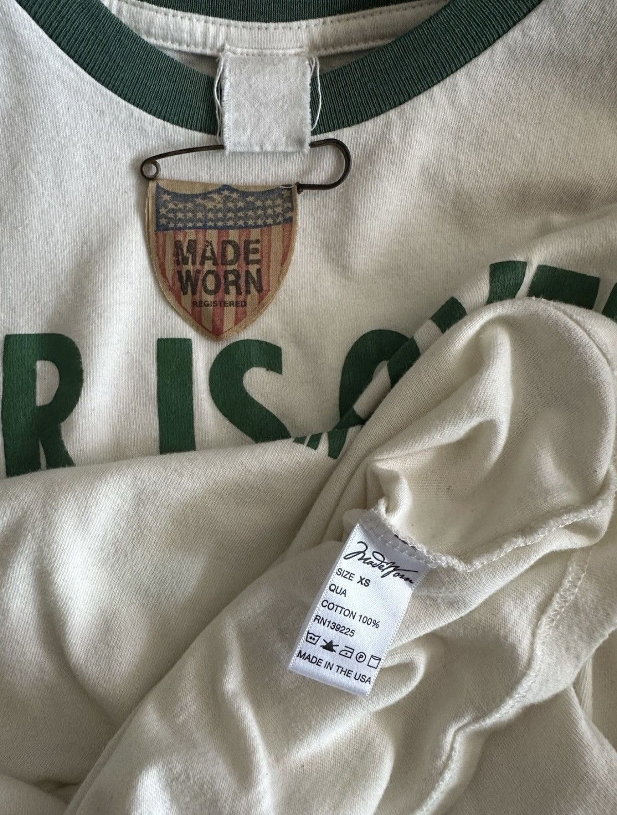 MadeWorn NWT MADEWORN - JOHN LENNON “WAR IS OVER!” Size US S / EU 44-46 / 1 - 4 Thumbnail