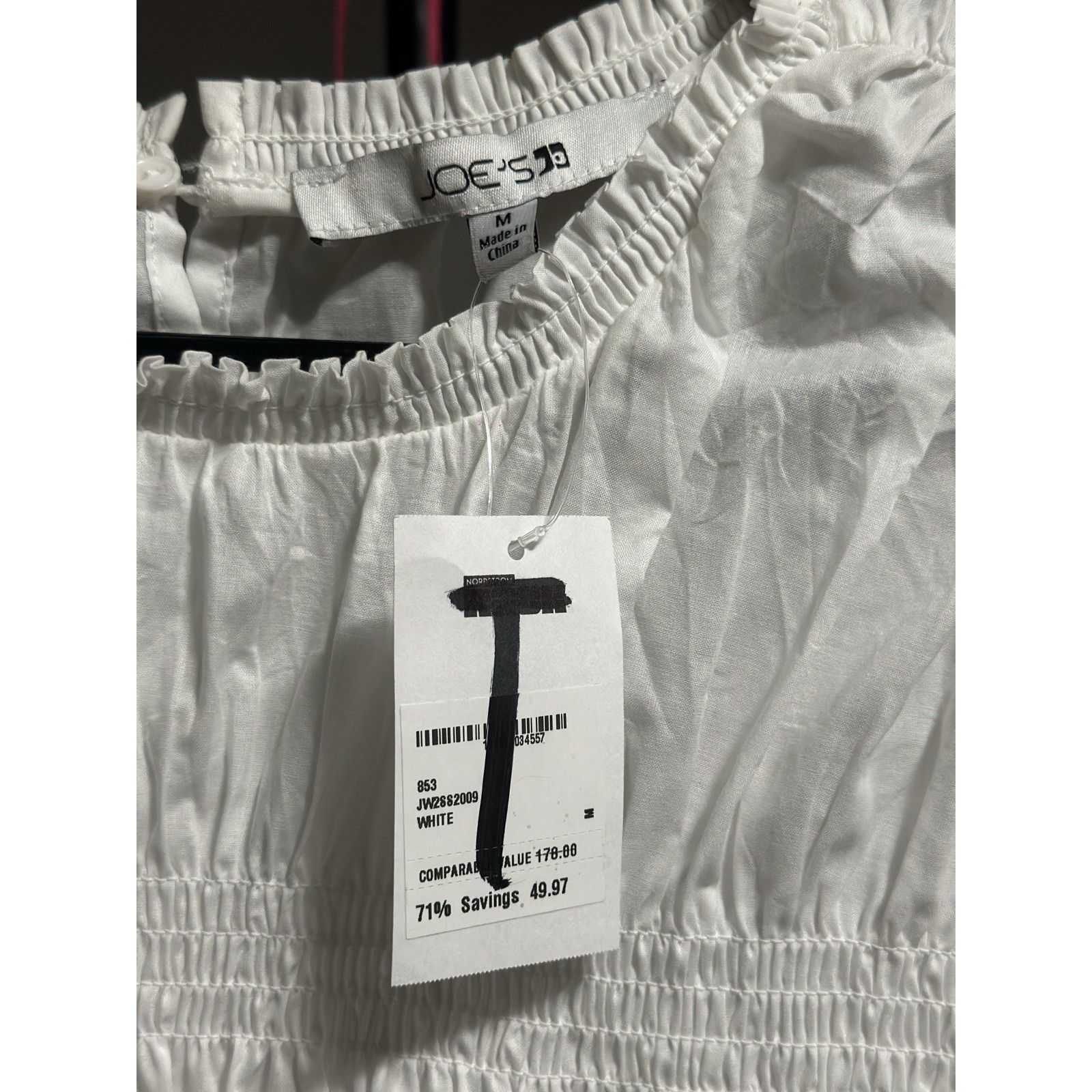 Other NWT JOE’s COTTON PLEPLUM SLEEVELESS TOP Size M / US 6-8 / IT 42-44 - 5 Thumbnail