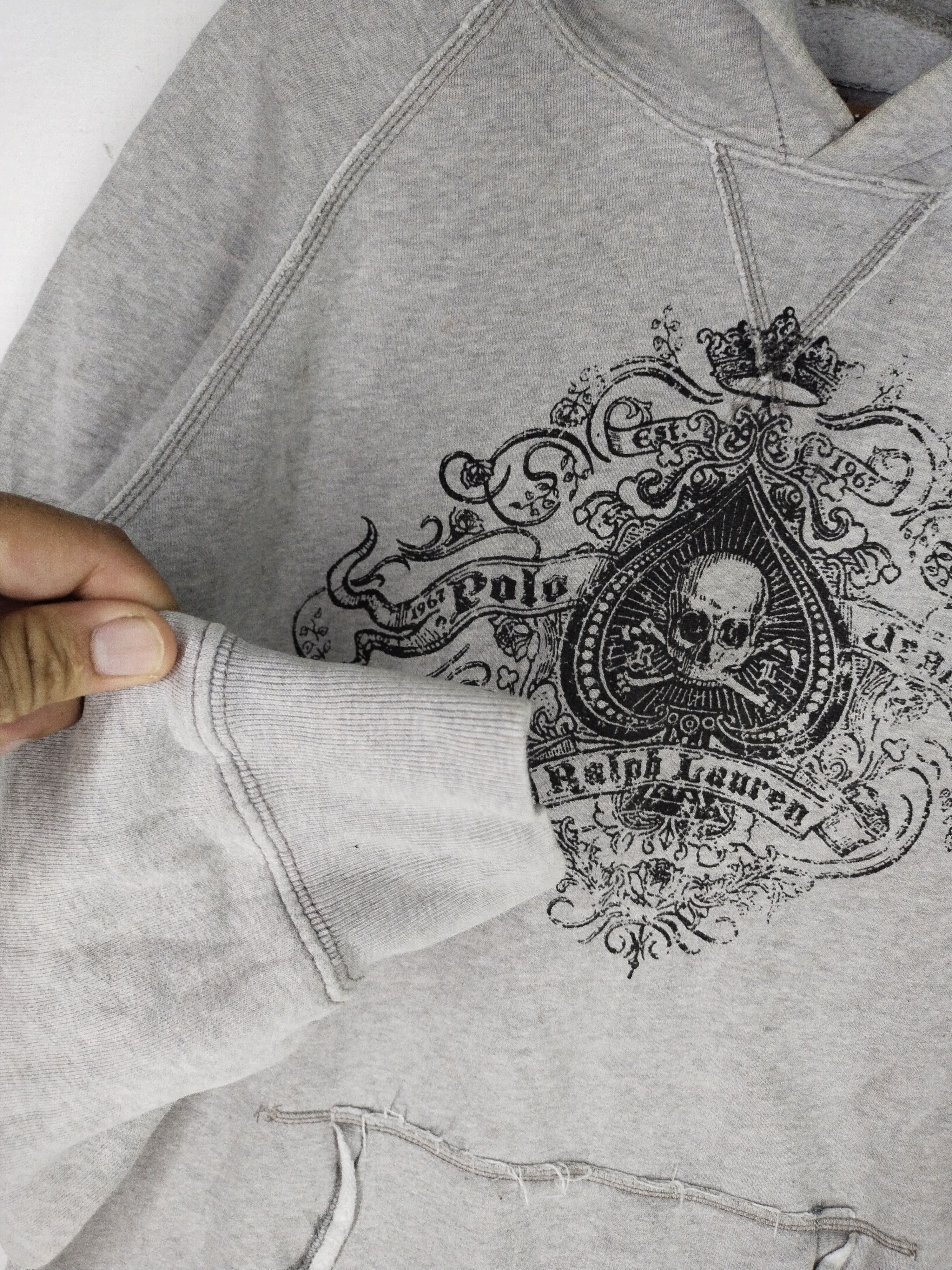 Polo Ralph Lauren × RRL Ralph Lauren × Ralph Lauren Vintage Ralph Lauren Hoodie Size US L / EU 52-54 / 3 - 5 Thumbnail