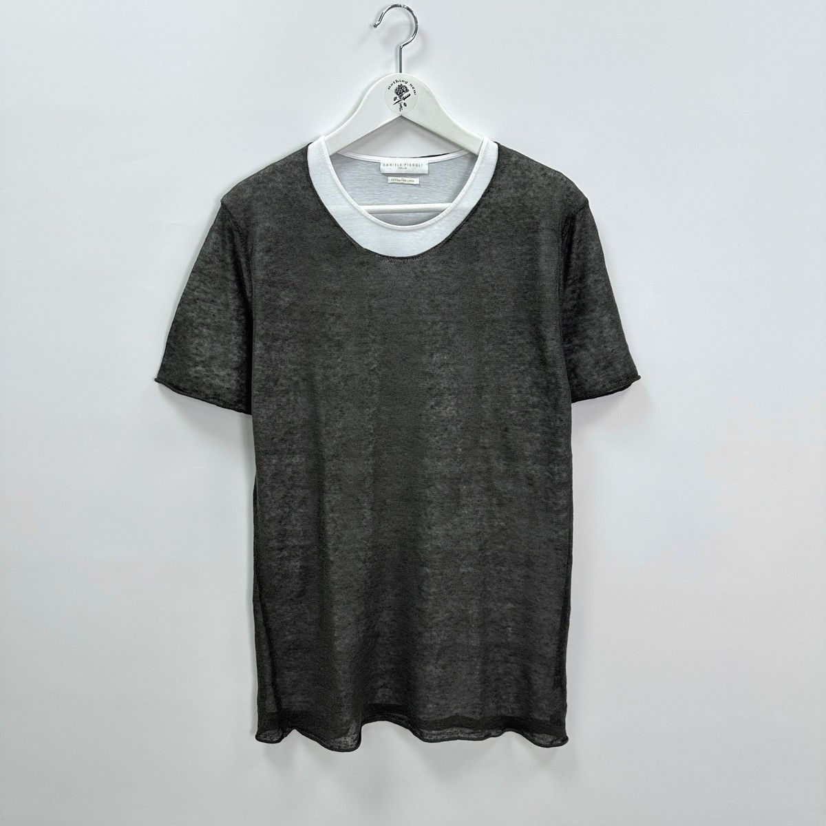 Tシャツ・カットソー Daniele Fiesoli T-SHIRT GIROCOLLO FILO SCOZIA (SE1200 0042) Daniele Fiesoli T-SHIRT GIROCOLLO FILO SCOZIA | Grailed