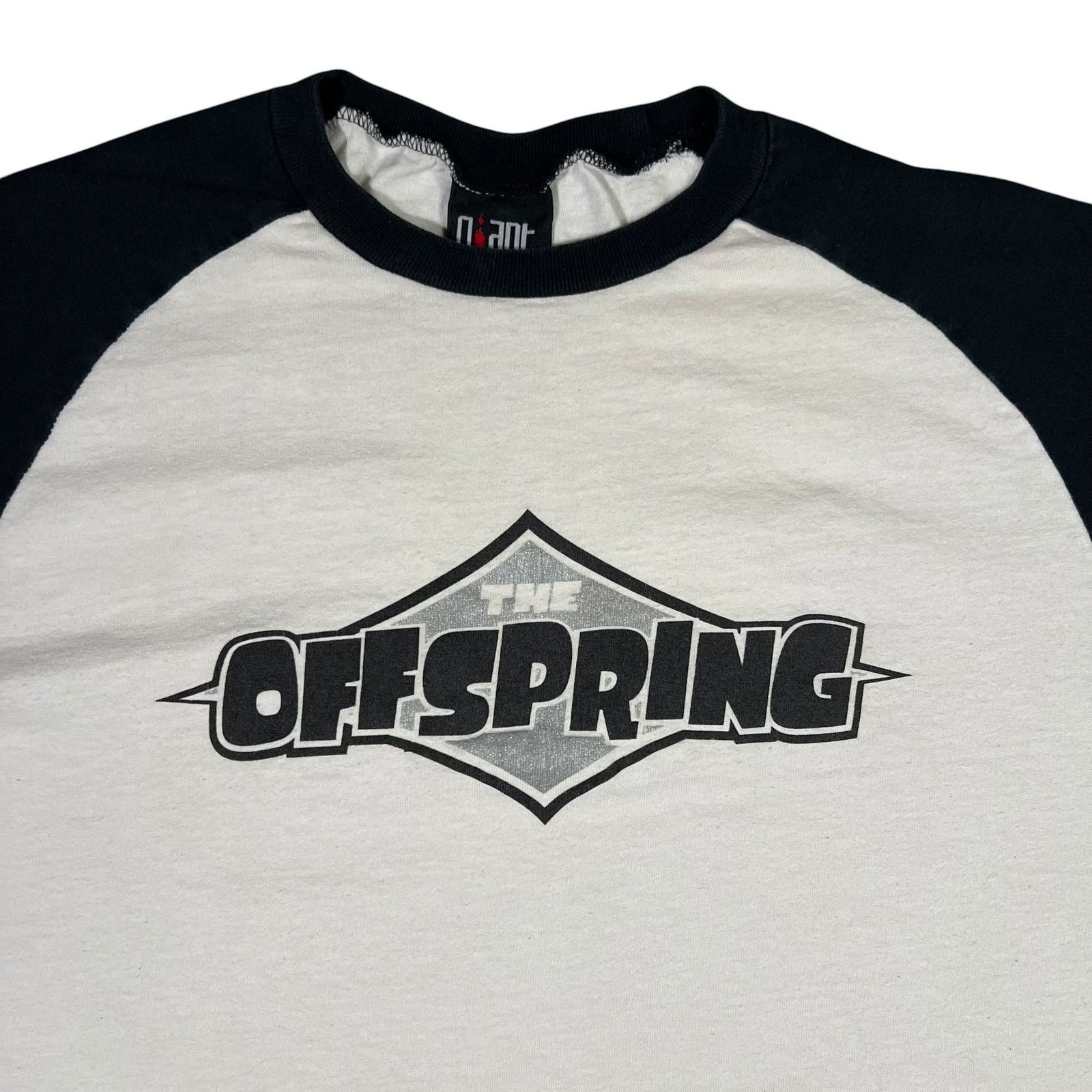 Band Tees × Giant × Vintage Vintage 90s GIANT The Offspring two tone band tee (L) Size US L / EU 52-54 / 3 - 2 Thumbnail