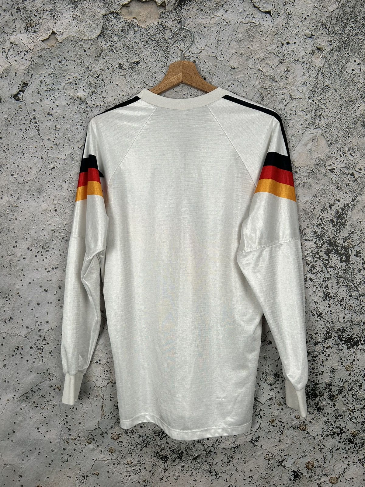 Adidas Vintage 90s Adidas Germany Soccer Jersey Rare Longsleeve Size US M / EU 48-50 / 2 - 5 Thumbnail