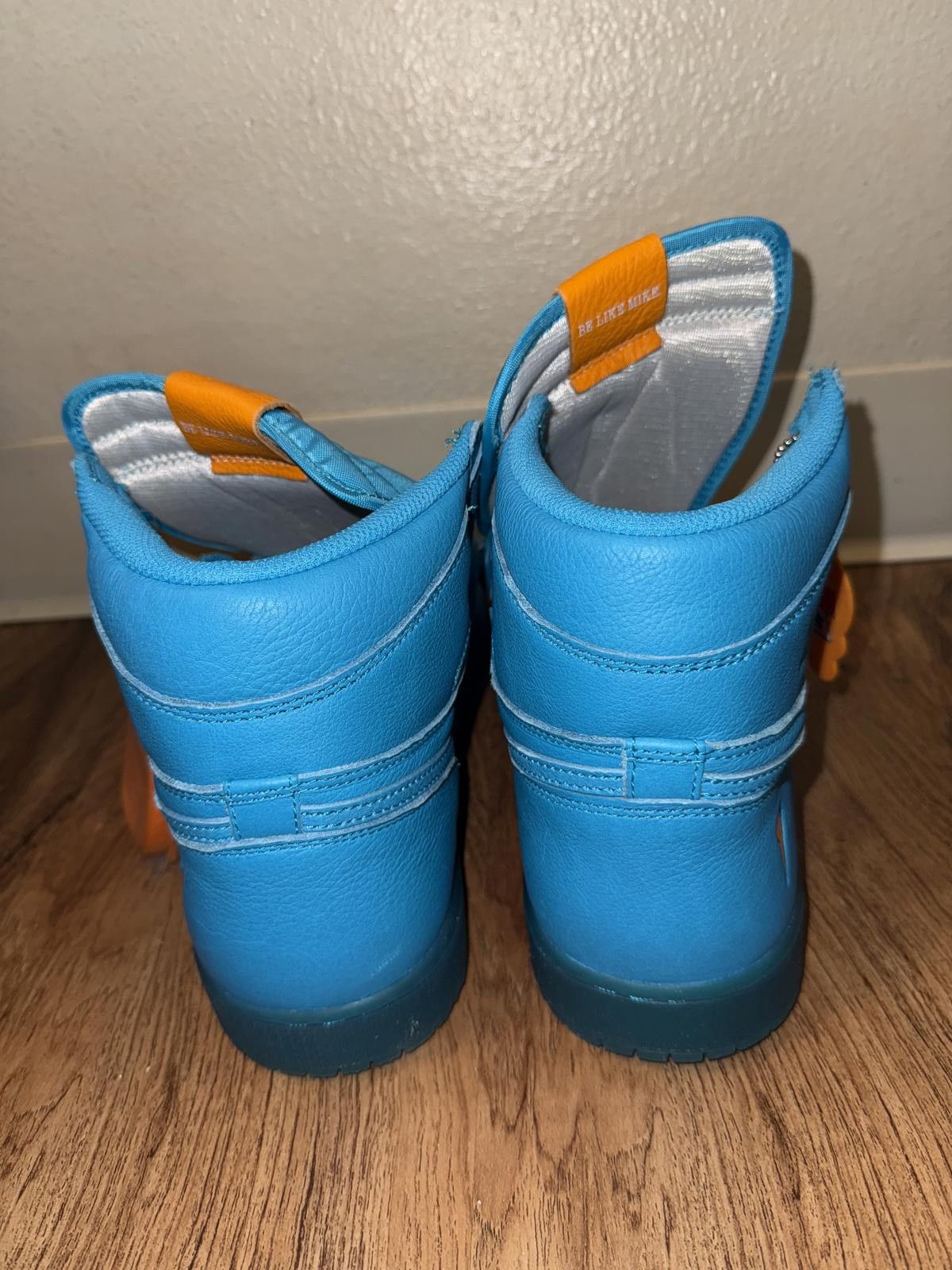 Nike Jordan 1 Retro High Gatorade Blue Lagoon Size US 10.5 / EU 43-44 - 4 Thumbnail