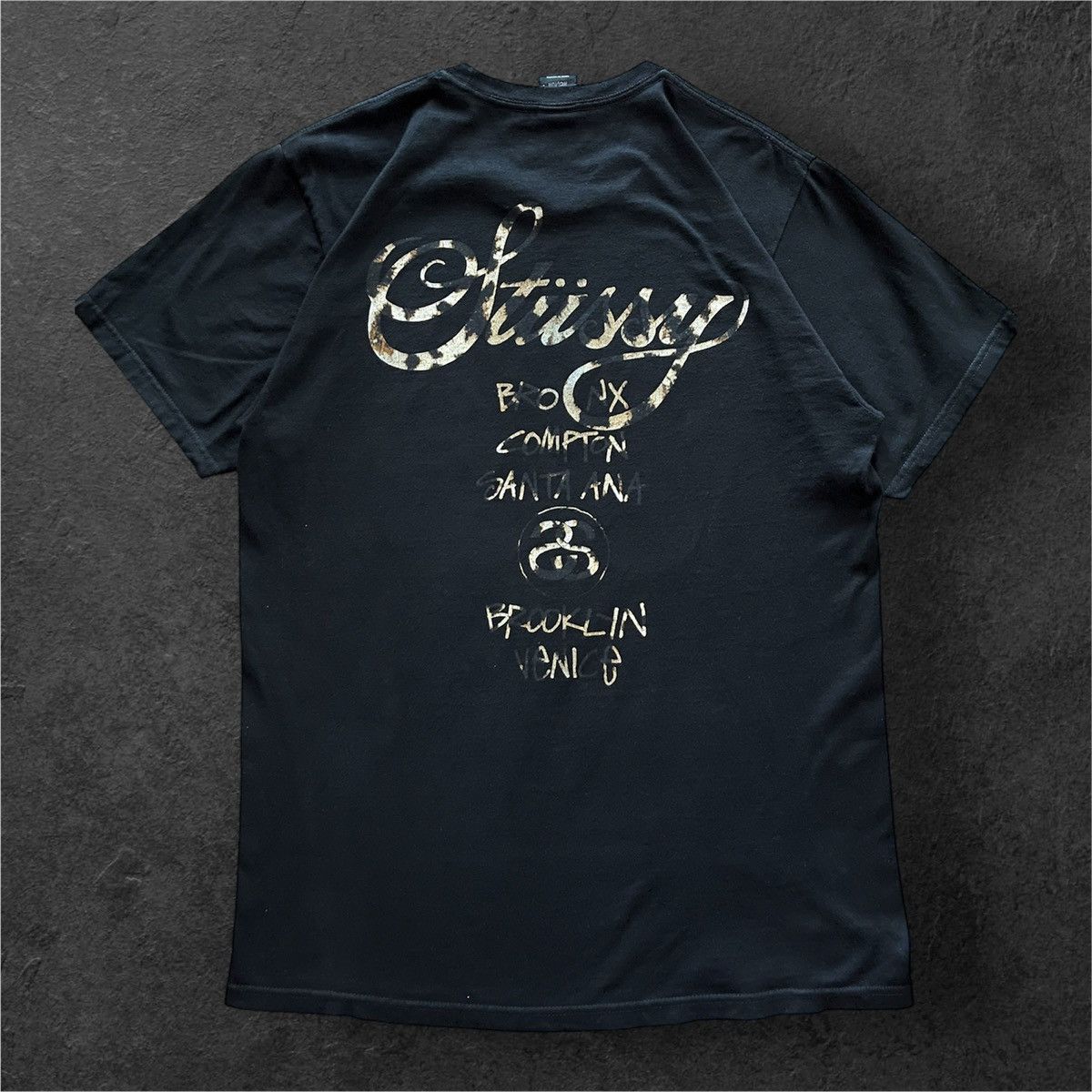 Stussy T-shirt stussy tour Size US M / EU 48-50 / 2 - 2 Thumbnail