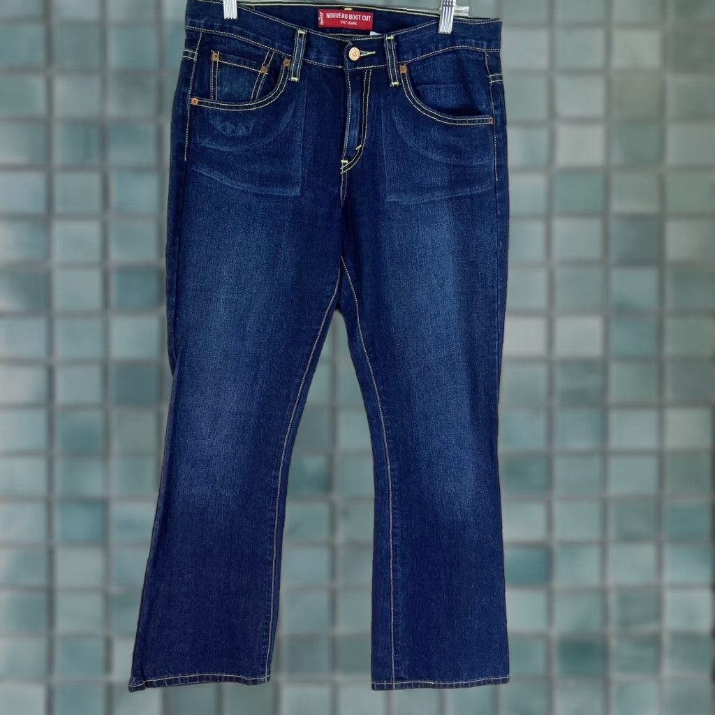 Levi's Levi's 515 Nouveau Bootcut Jeans Women’s 8 Regular 32x32 Blue Denim Stretch Size 30" / US 8 / IT 44 - 1 Thumbnail