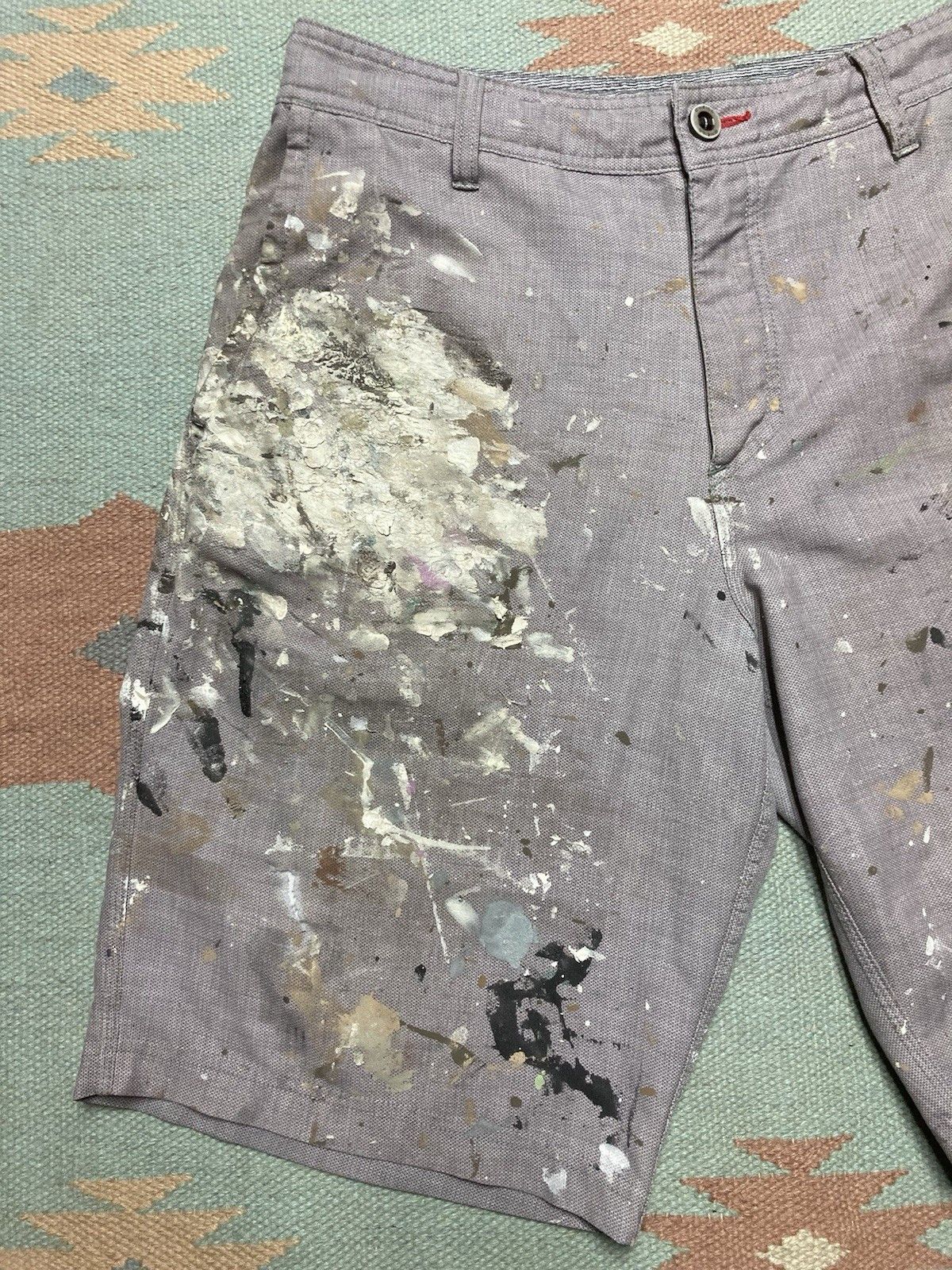 O'Neill O’Neill lightweight shorts paint splatter surf skate mens 32 Size US 32 / EU 48 - 2 Thumbnail