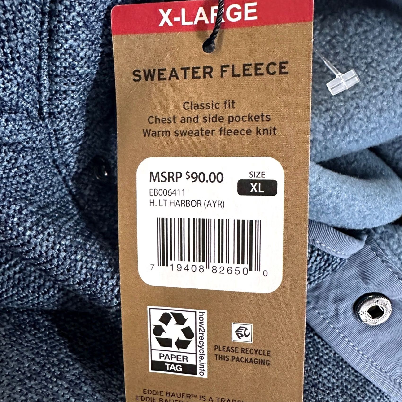 Eddie Bauer VINTAGE Size US XL / EU 56 / 4 - 6 Thumbnail