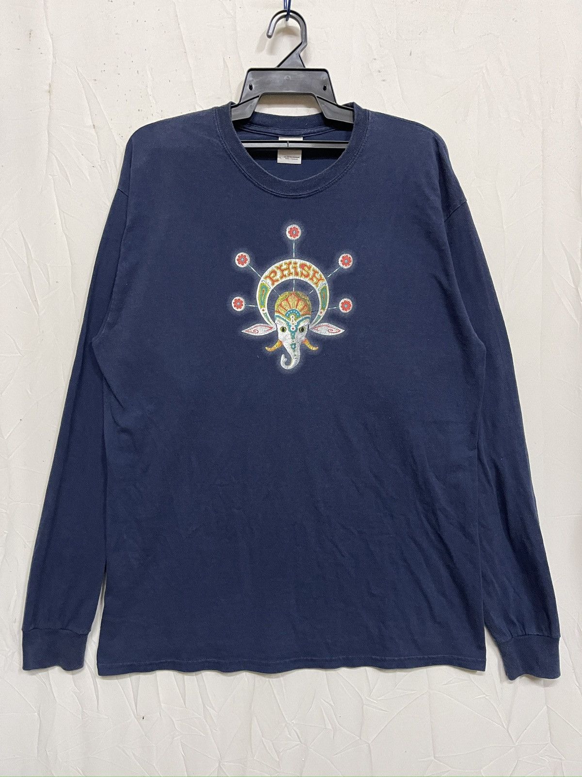 Band Tees RARE‼️Vintage PHiSH Elephant Ganesha Long sleeve Shirt Size US L / EU 52-54 / 3 - 3 Thumbnail
