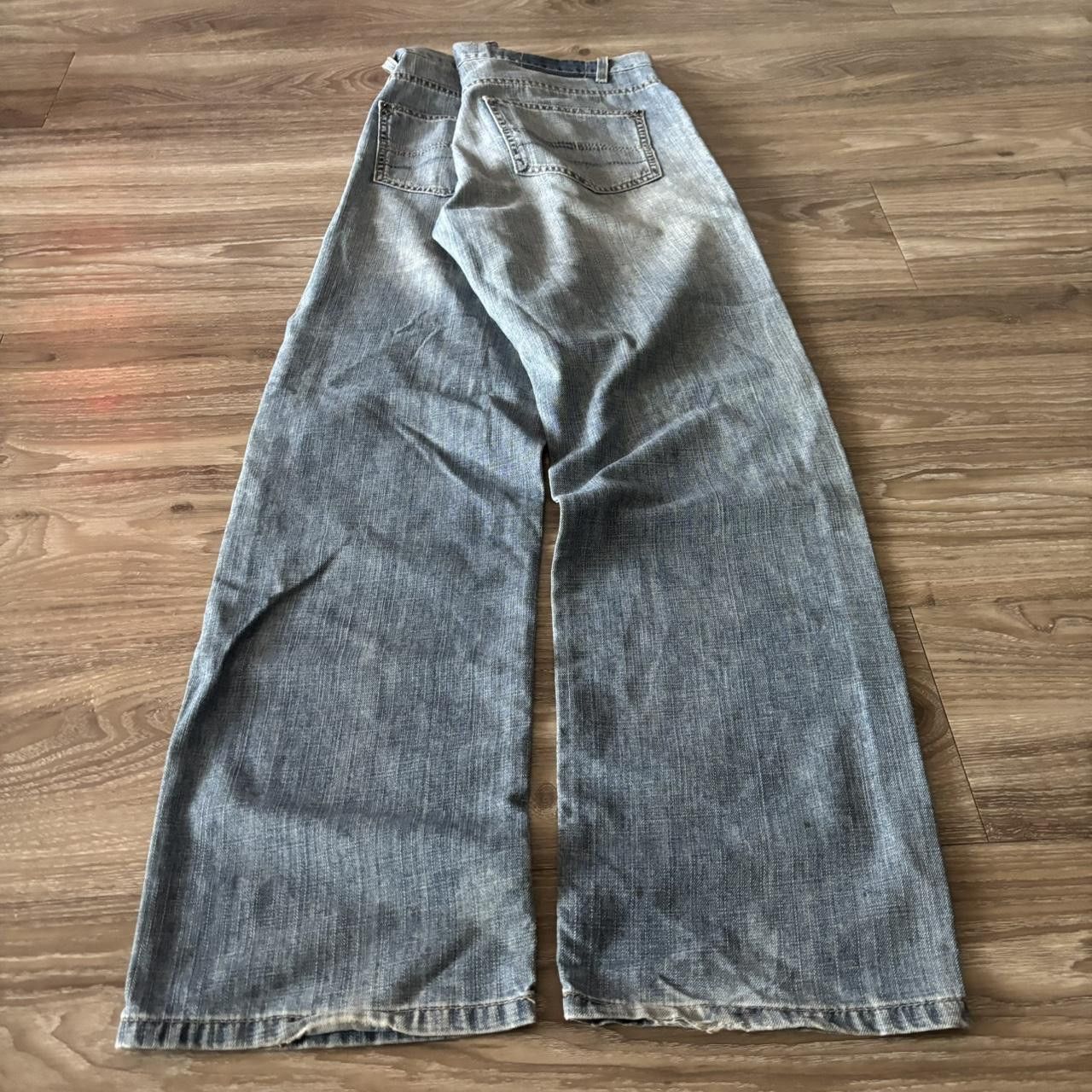 Calvin Klein Crazy Vintage Y2K/2000s Grunge Faded Wash Calvin Klein Denim Jeans! 32x32 Size US 32 / EU 48 - 4 Thumbnail