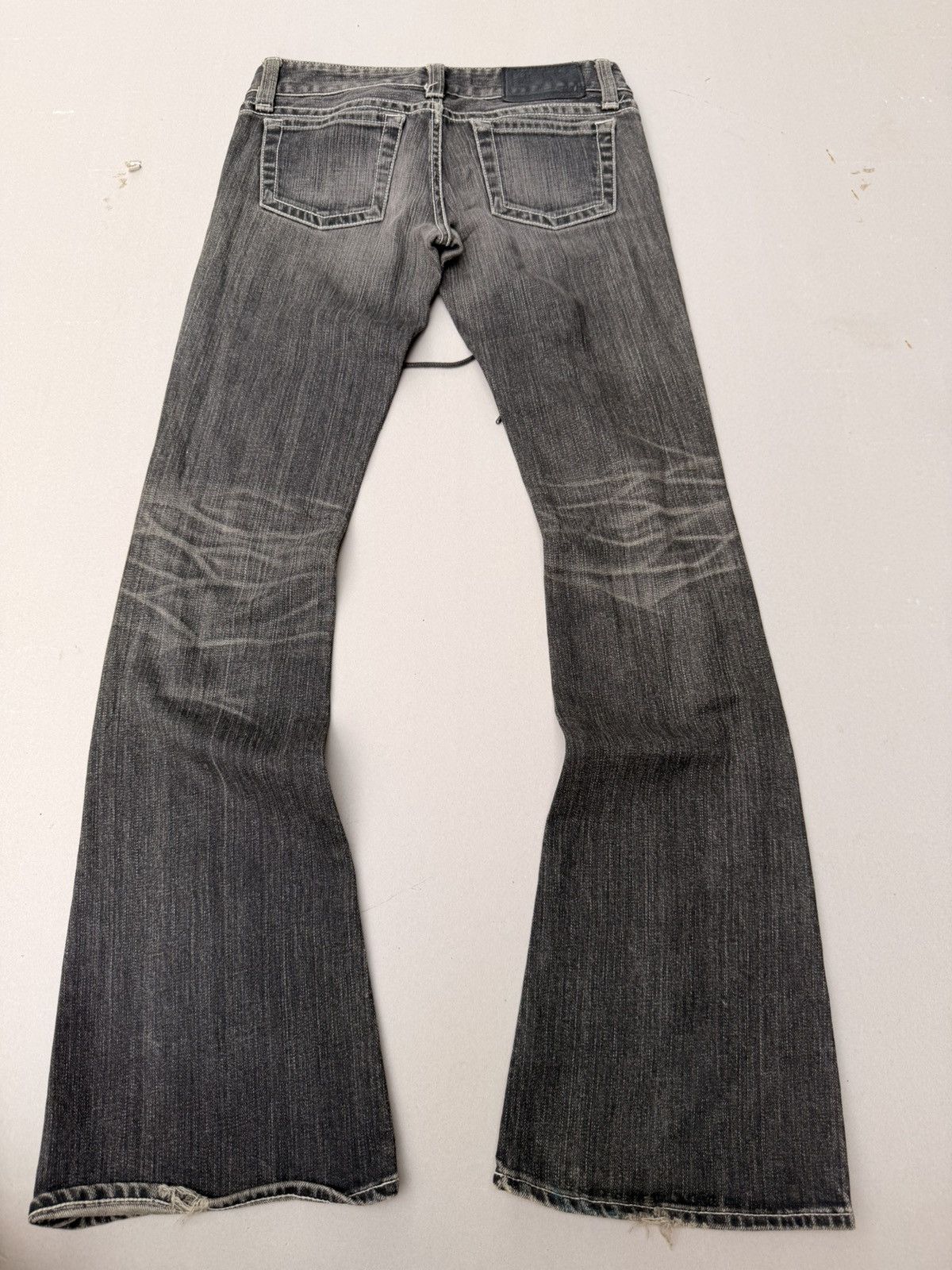 Japanese Brand Moussy Lace up flare jeans Size US 26 / EU 42 - 7 Thumbnail