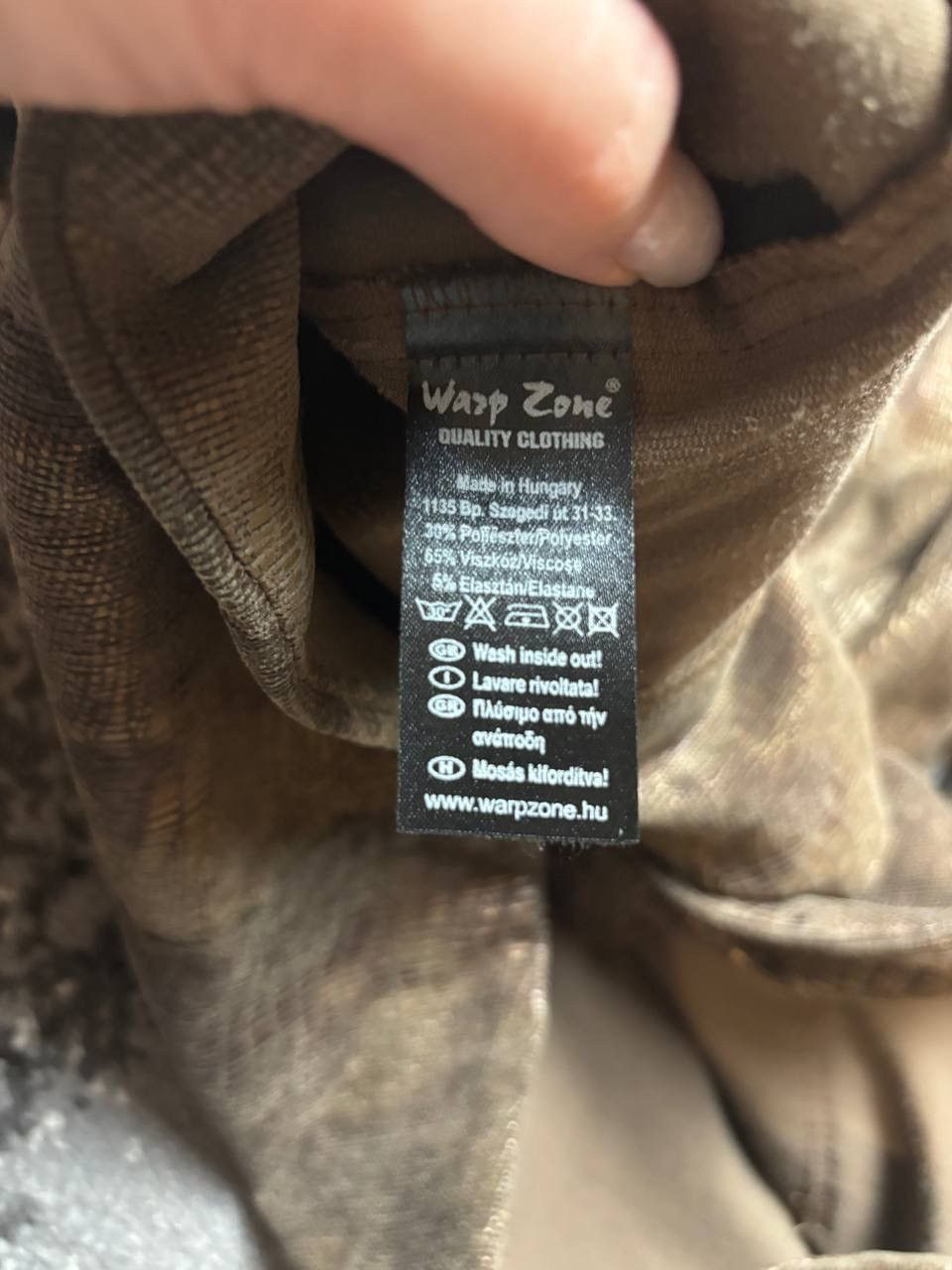 Vintage Vintage Y2K Warp Zone Snake Skin Avantgarde Big Logo Blazer Size 40L - 6 Thumbnail