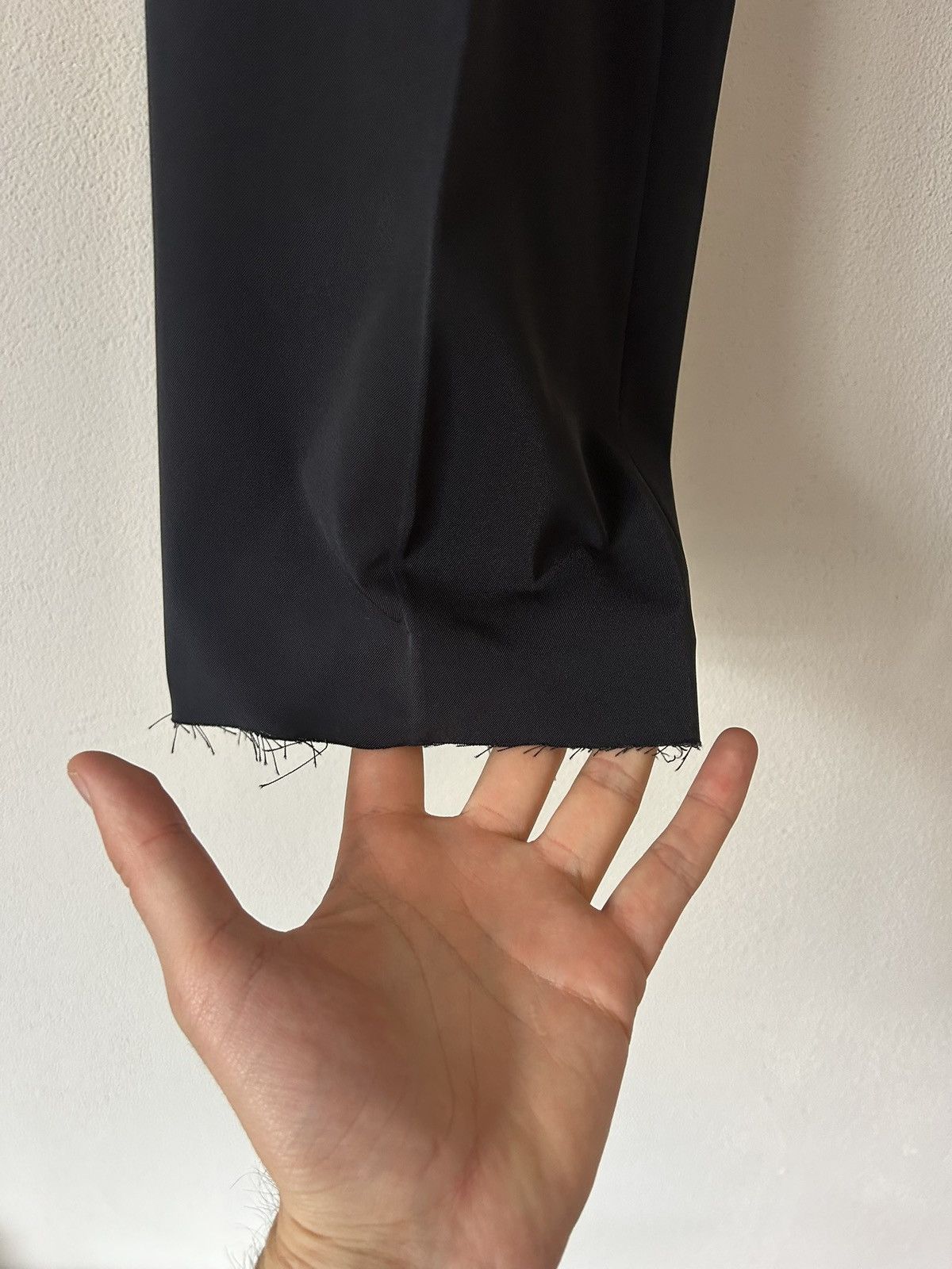Prada Navy Nylon Trouwers Size US 36 / EU 52 - 4 Thumbnail