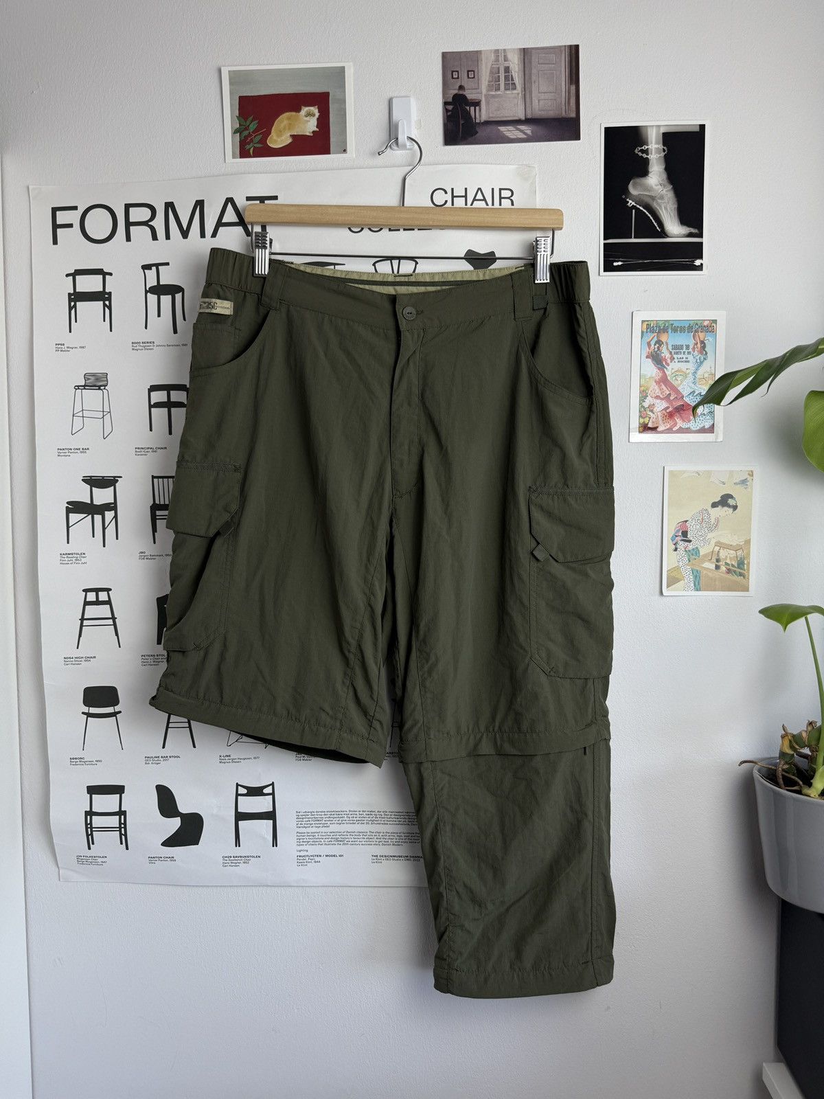 SALEWA Salewa 3in1 khaki trekking parachute pants XL gorpcore skate Size US 36 / EU 52 - 3 Thumbnail
