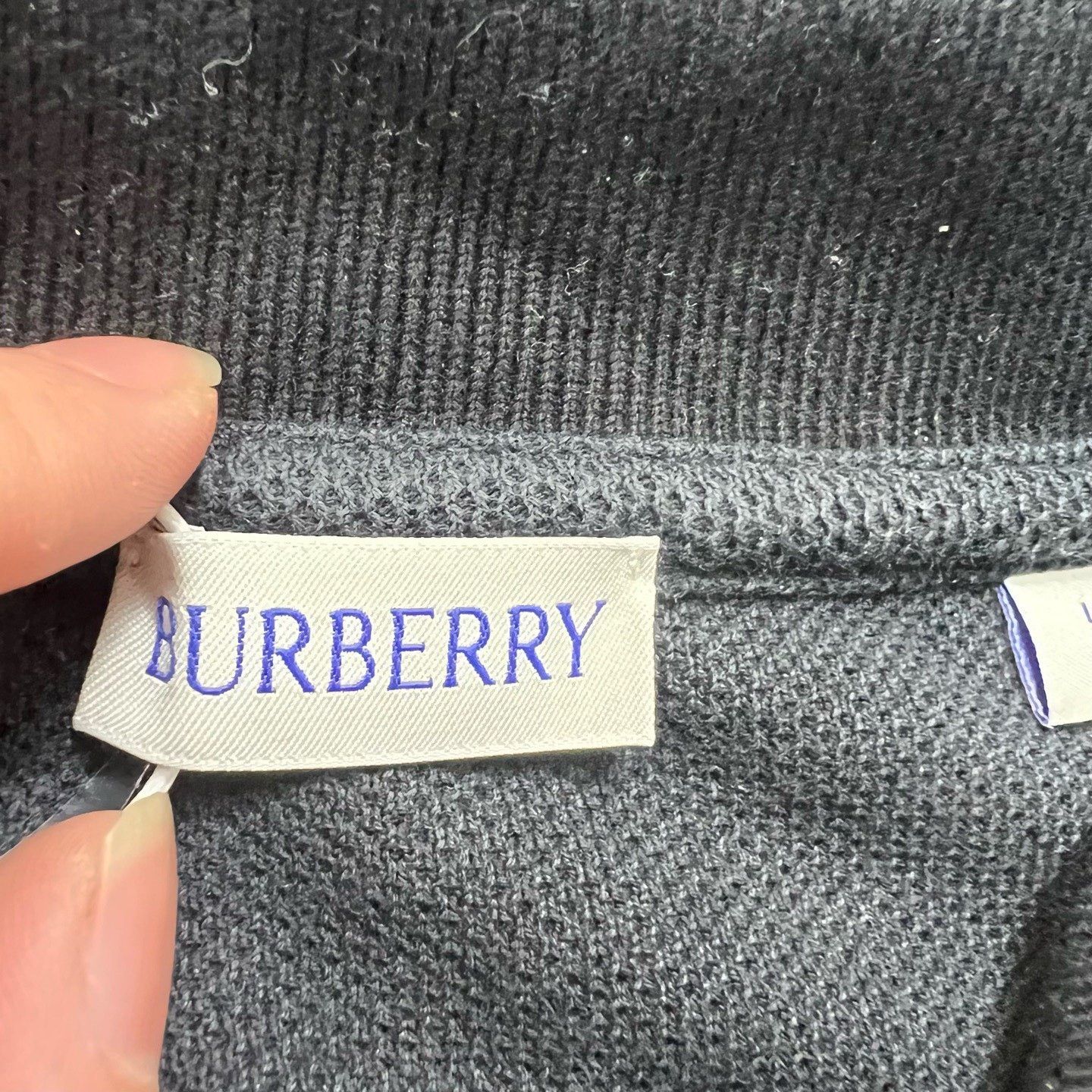 Burberry Burberry Embroidered Long-Sleeve Top Size US L / EU 52-54 / 3 - 3 Thumbnail